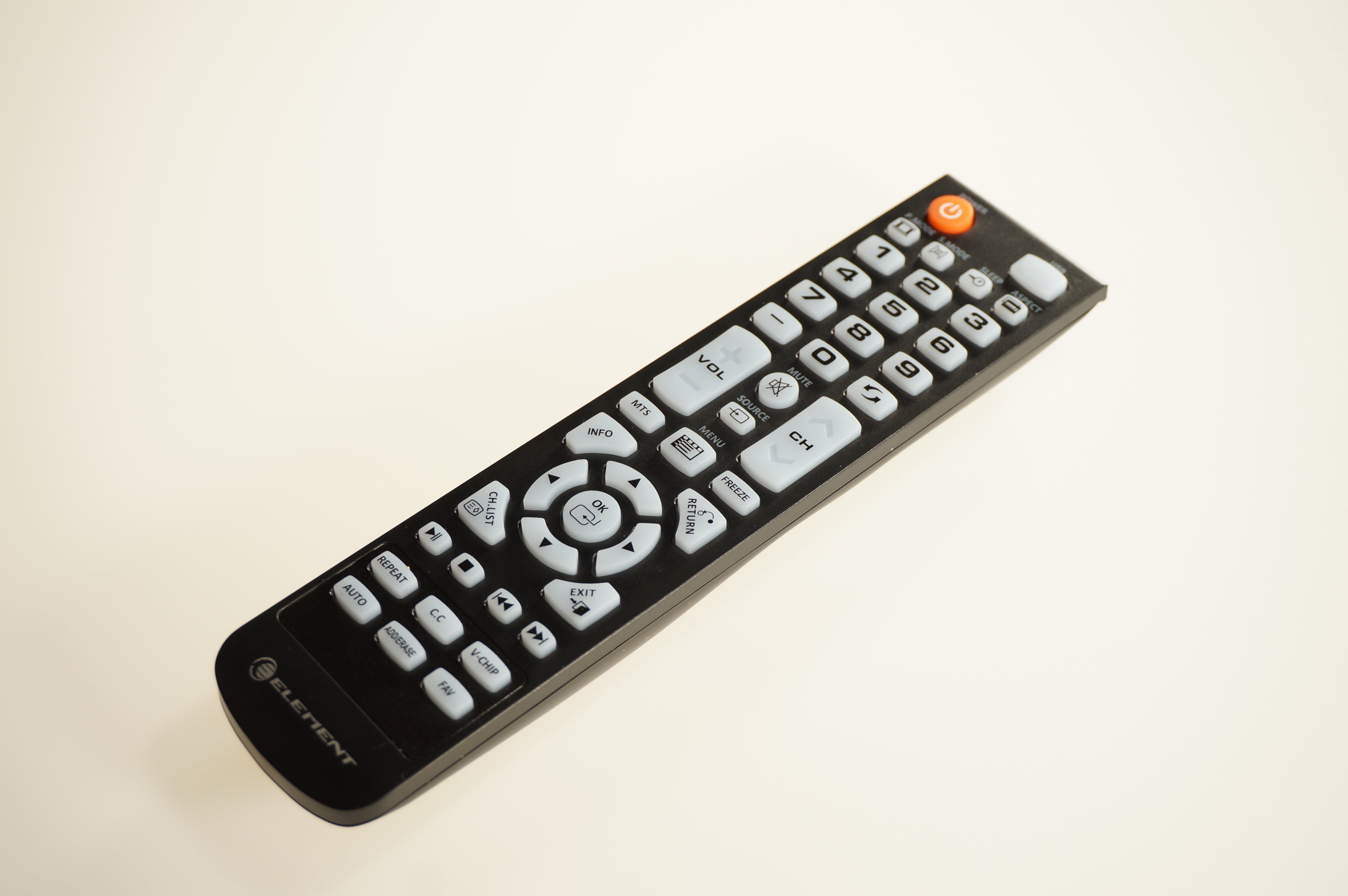Element 3533 TV Remote Control