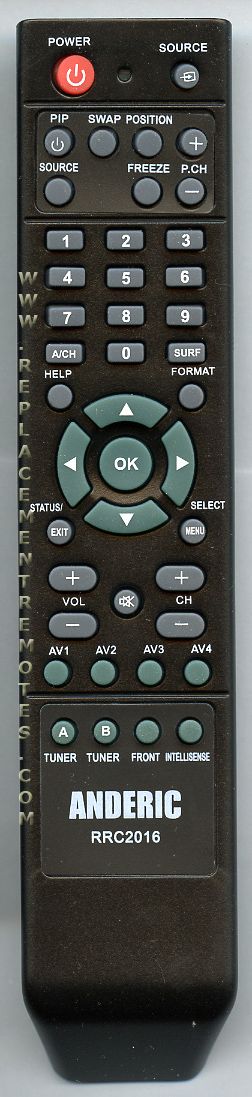 ANDERIC RRC2016 Philips TV Remote Control