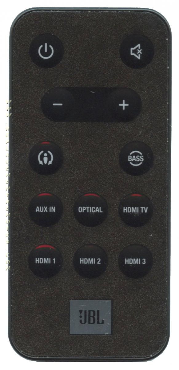 JBL 93040000860 Sound Bar System Remote Control