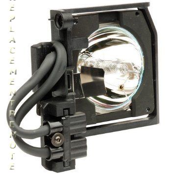 The Generic 1018580 for SMARTBOARD Projector Lamp Assembly includes a genuine Philips UHP bulb with a clear design and black housing, plus two attached wires with connectors, ensuring seamless installation for your 60Wi Model setup.