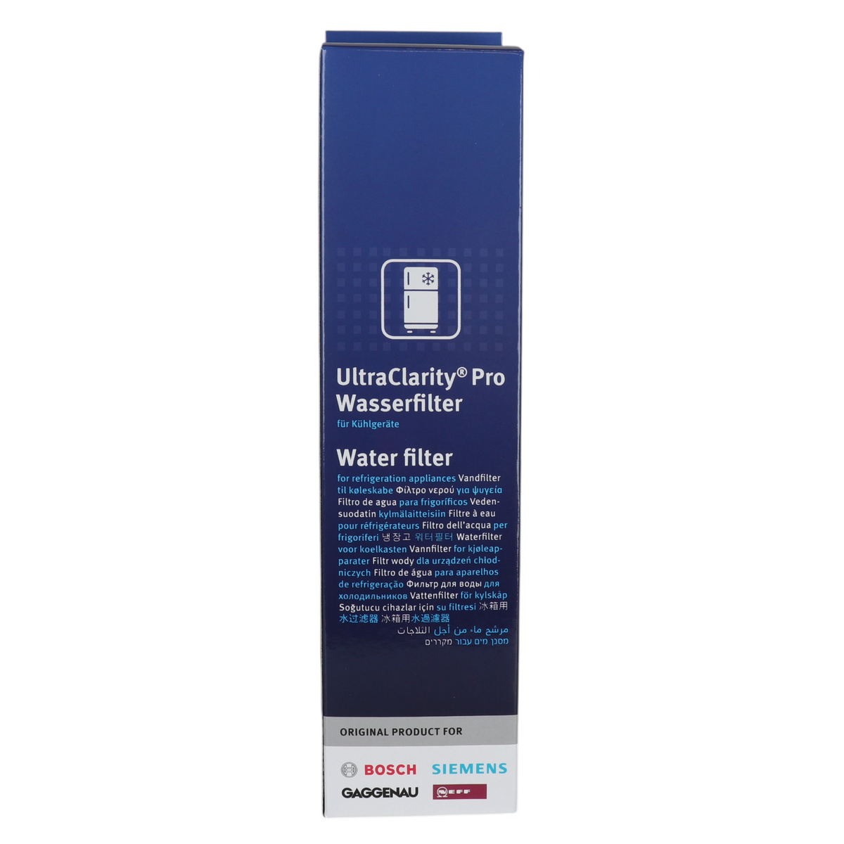 Filtro de agua para refrigerador Bosch 11032518 original UltraClarity Pro - 11032518