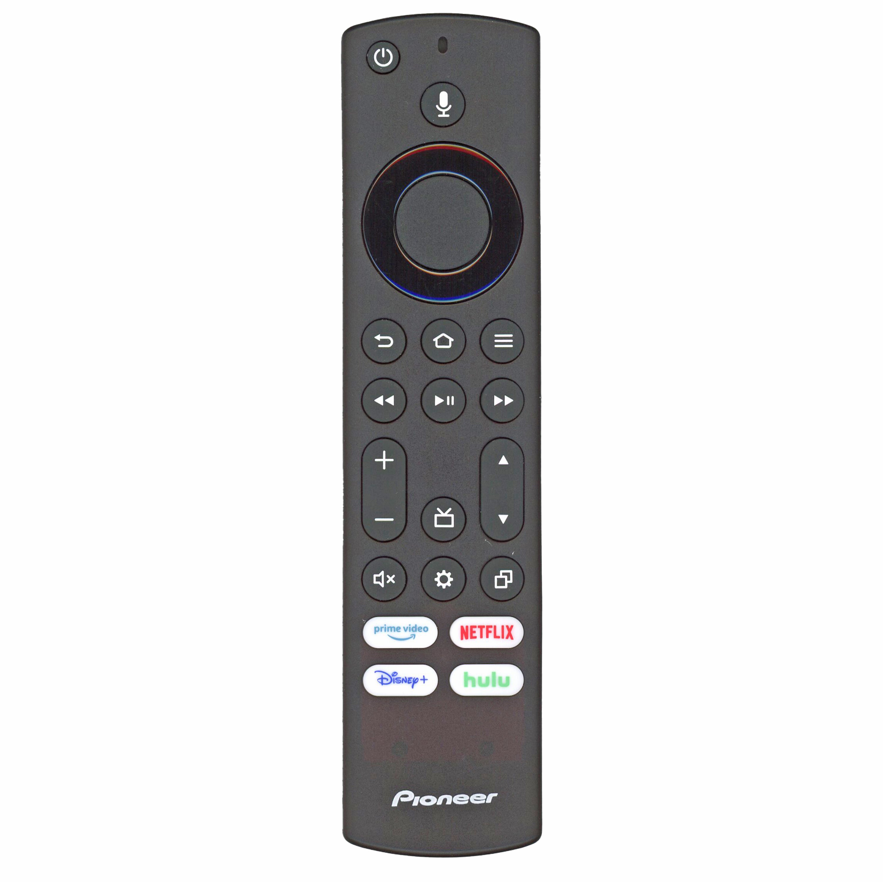 Pioneer CP-RC1NA-22 Fire TV Remote Control | Voice | Prime Video | Netflix | Disney+ | Hulu - 1T860000K00