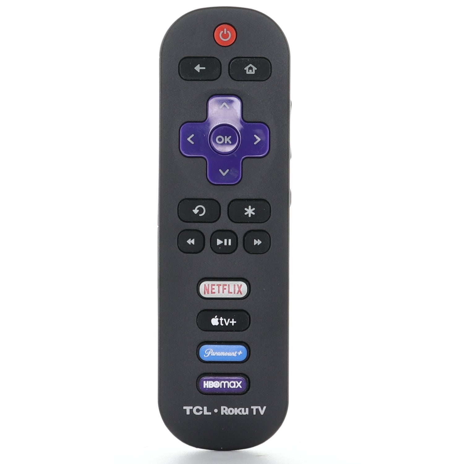 TCL RC280 2024 Roku TV remote control  | Netflix | Apple TV + | Paramount + | HBOMAX - 21001-000109