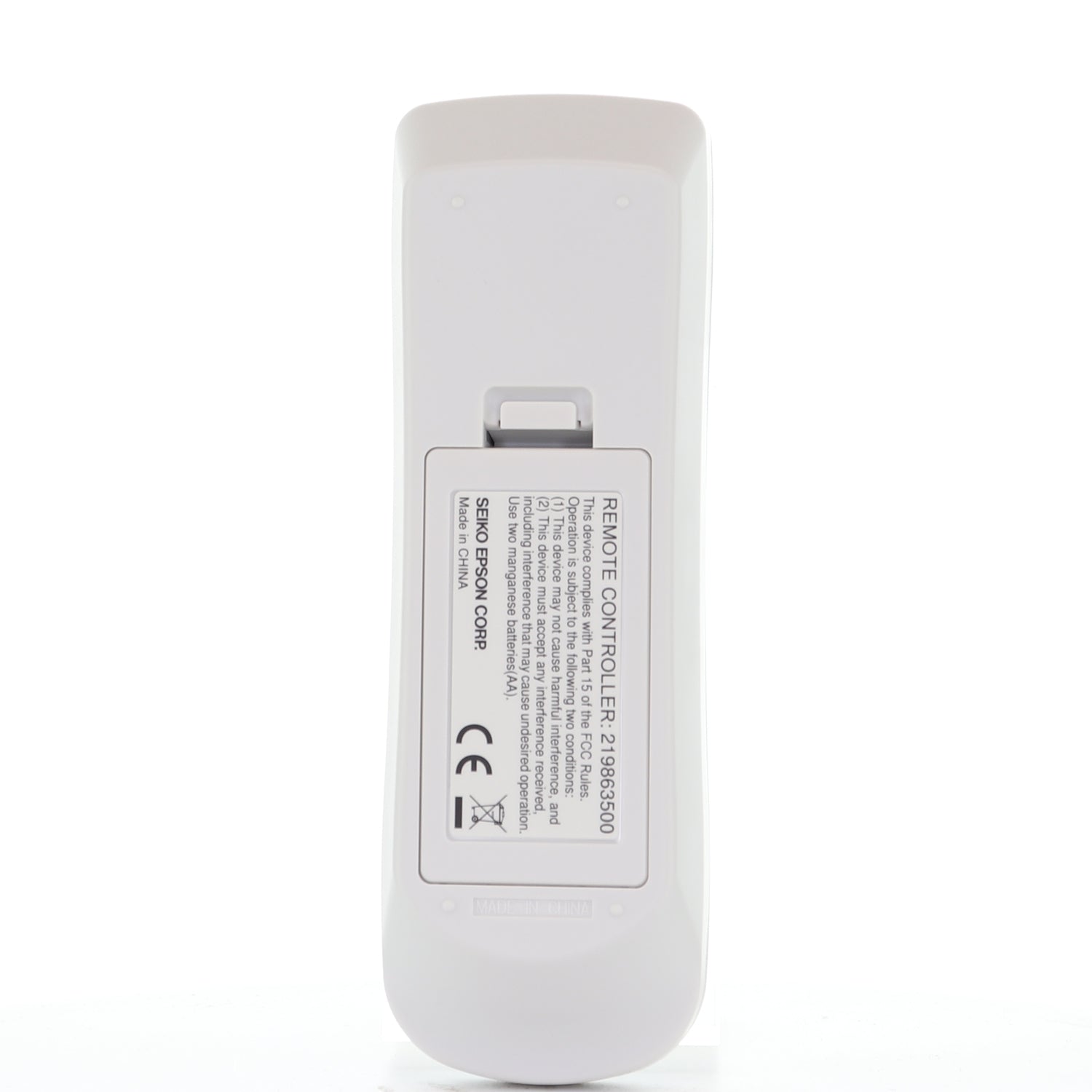 Epson 2198635 PowerLite Projector Wxga Projector Remote Control - 219863500