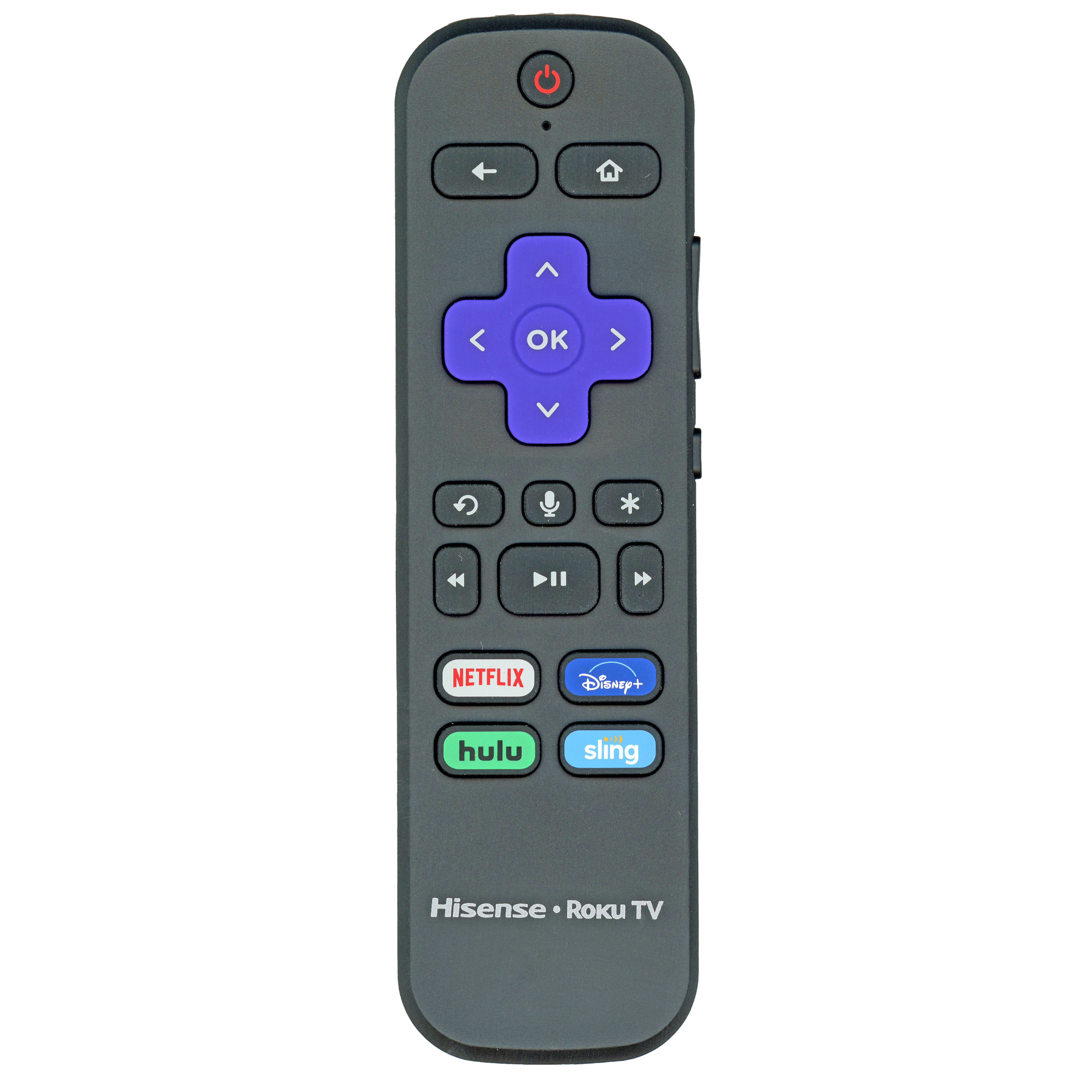 Control remoto para TV Hisense RC-AL5 Roku con voz RF - Netflix, ESPN, Hulu, Roku - 251230