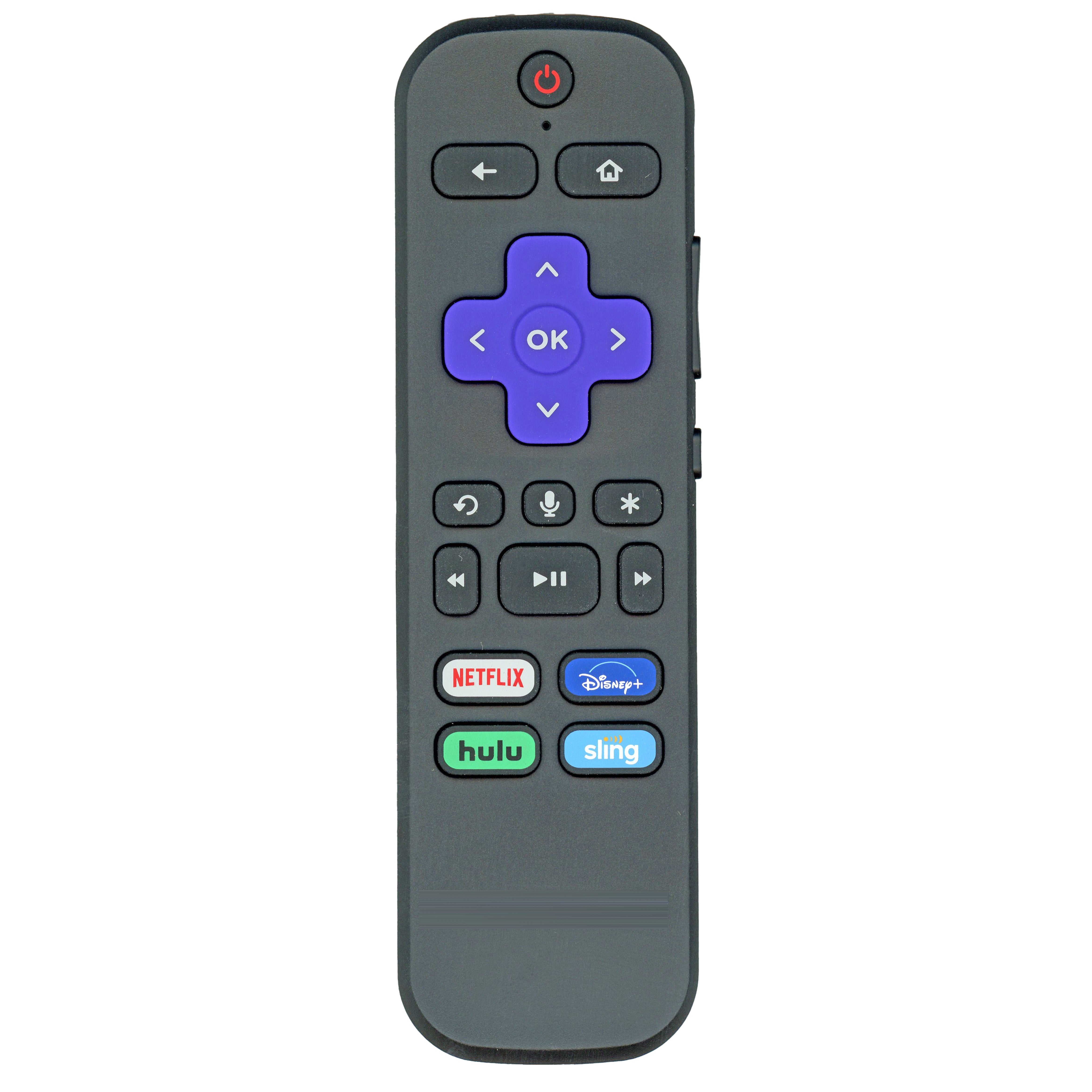 Control remoto para TV Hisense RC-AL5 Roku con voz RF - Netflix, ESPN, Hulu, Roku - 251230