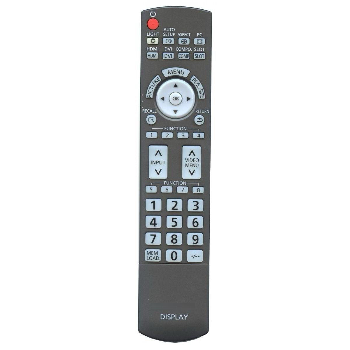 Télécommande pour moniteur Panasonic N2QAYB000689