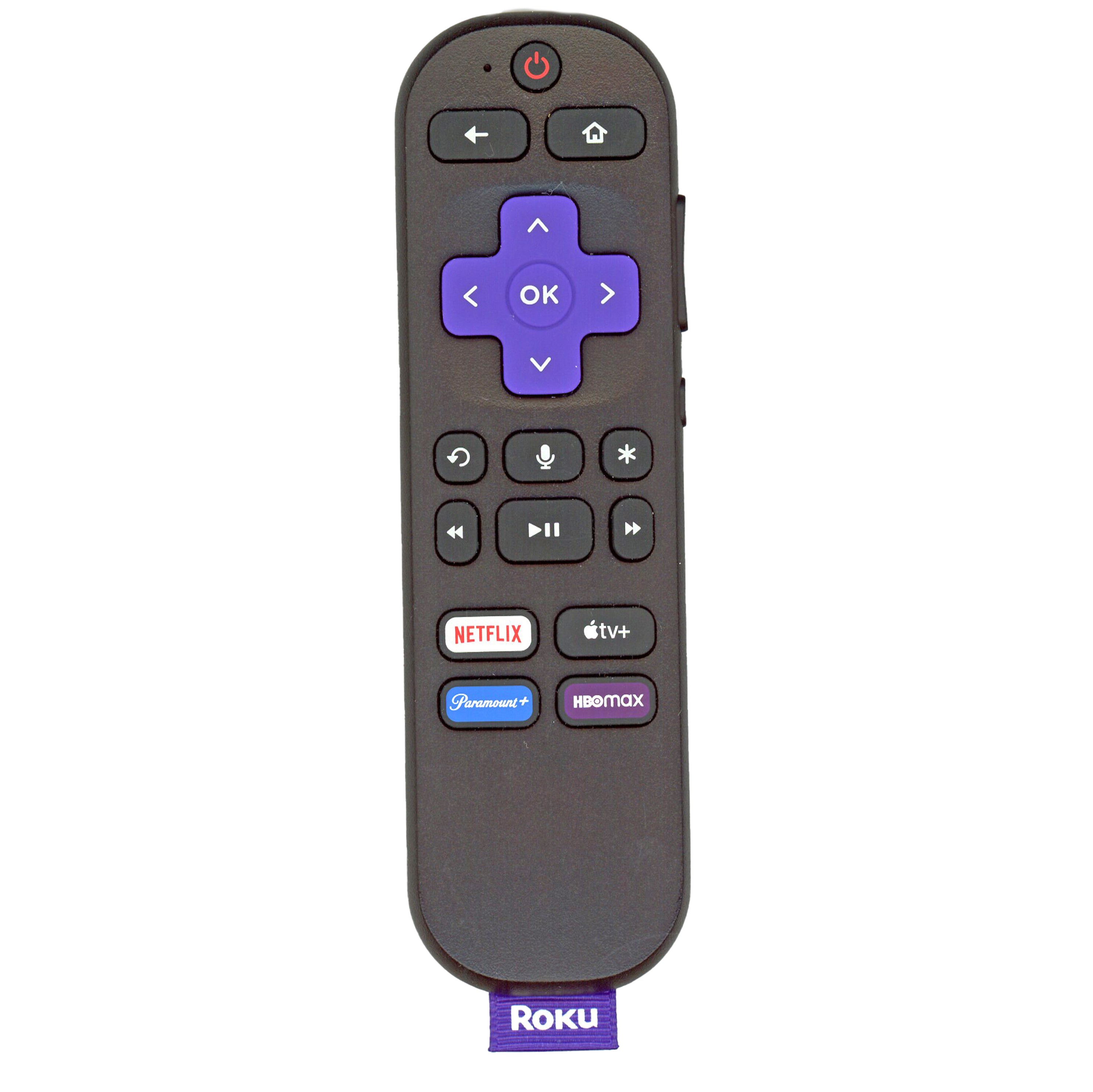 Télécommande pour clé de streaming Roku RCGZ1 - Netflix, Apple TV, Paramount+, HBOMax - 3026000034