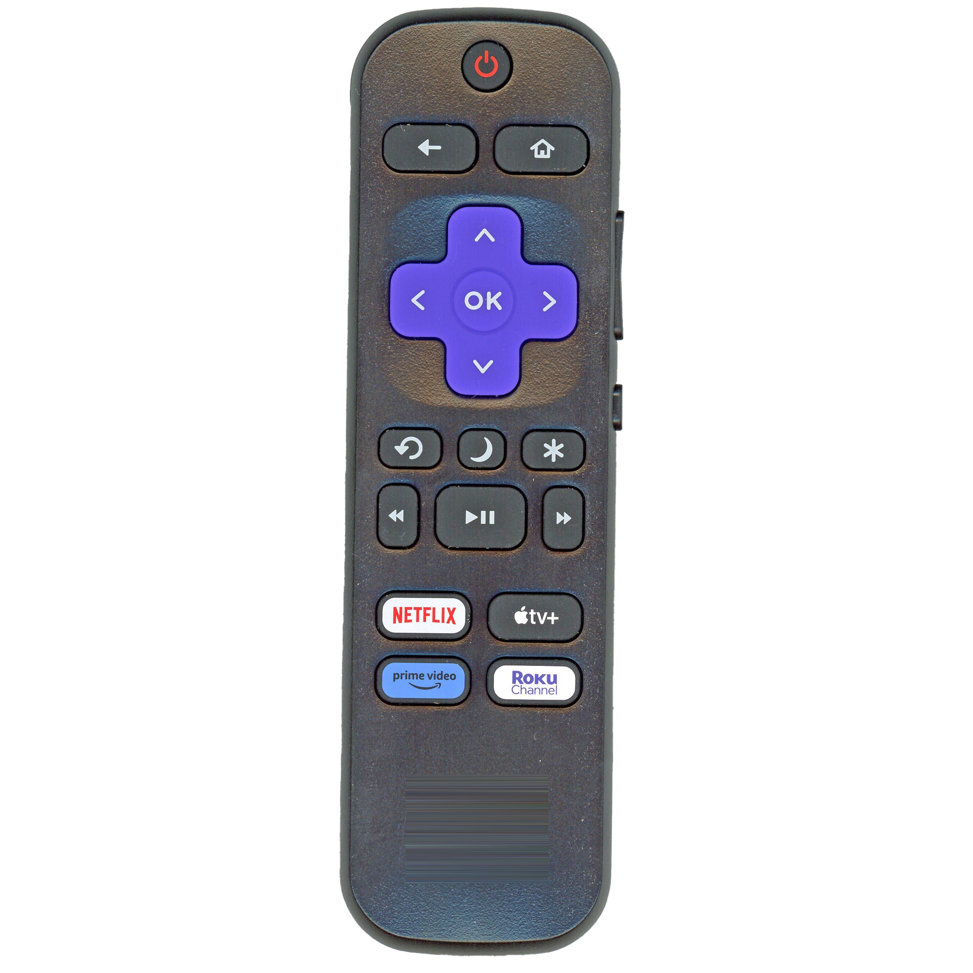 Mando a distancia PHILIPS RCALIR 2024 Roku TV - Netflix, Apple TV+, Prime Video, Canal Roku - 3026000067