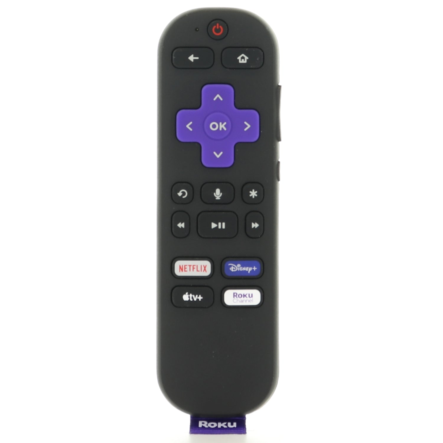 Control remoto de transmisión Roku RCGZ1 para Netflix, Disney+, Apple TV, Discovery+ - 3226001306