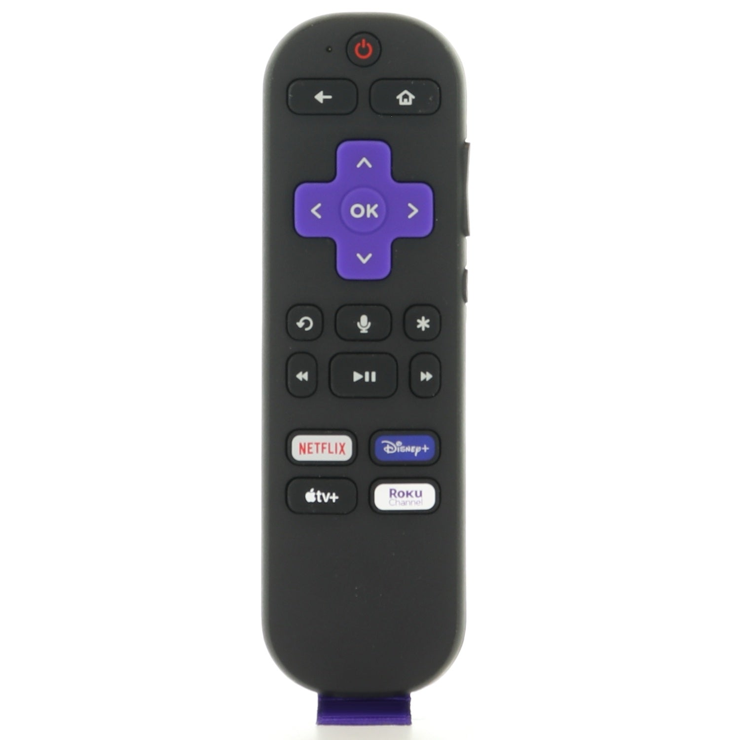 Control remoto de transmisión Roku RCGZ1 para Netflix, Disney+, Apple TV, Discovery+ - 3226001306