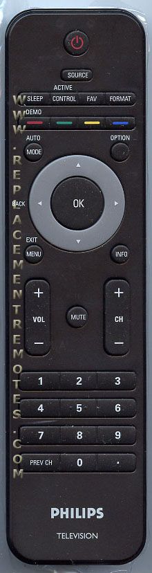 Philips 313922852812 TV Remote Control