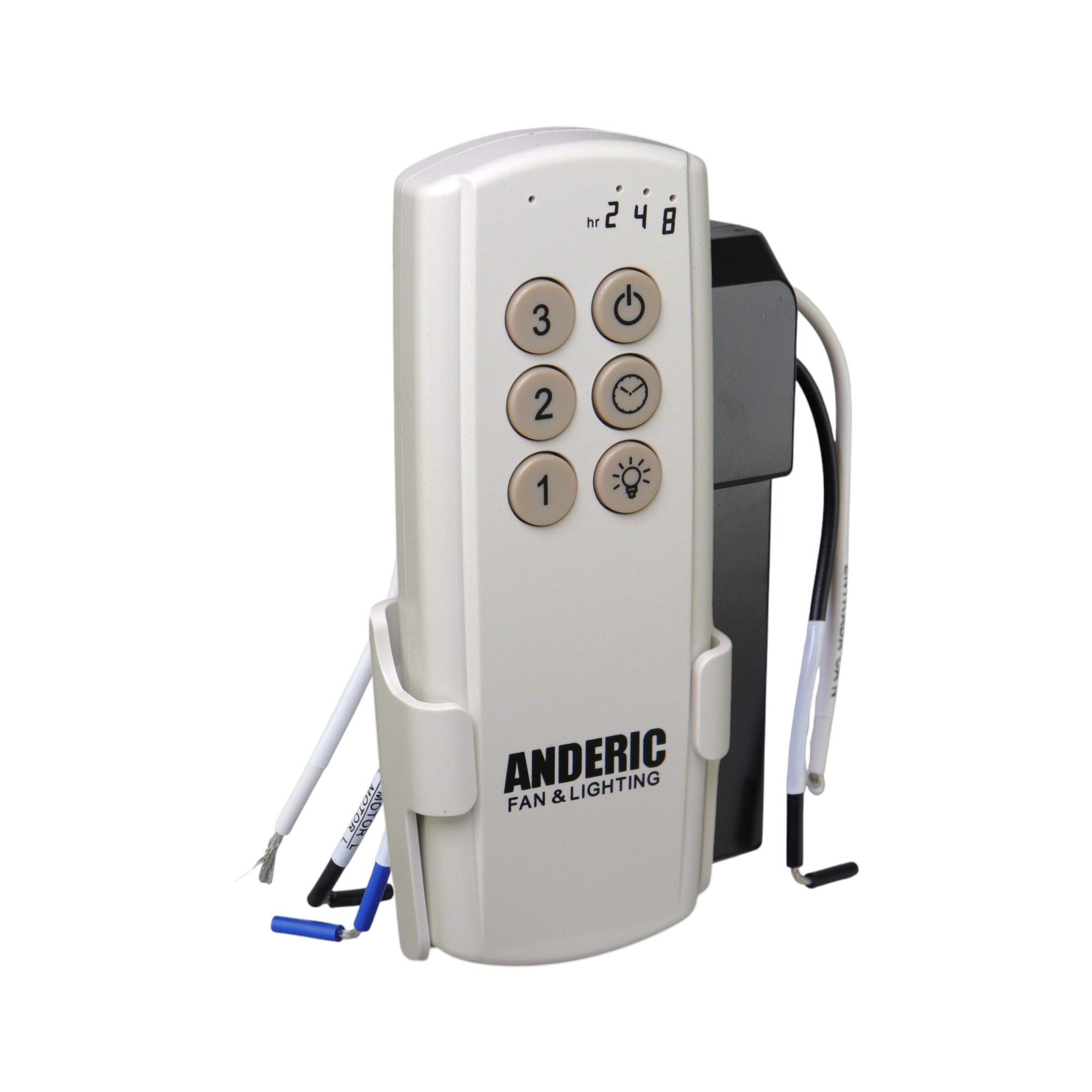 Anderic 63T-AC83T-KIT Universal Add-on Remote Control Kit for LED 3-Speed Ceiling Fans