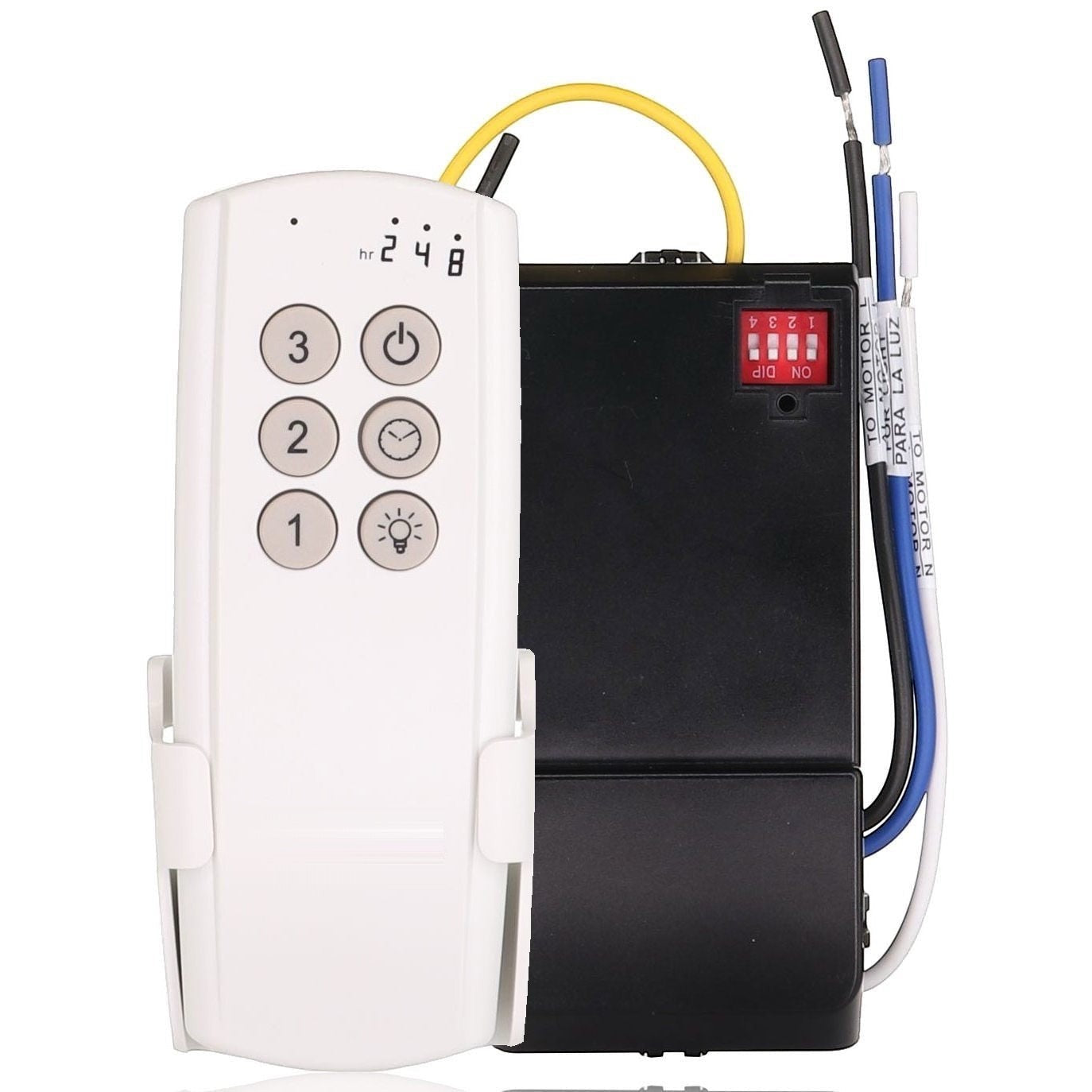 Télécommande pour ventilateur de plafond Hampton Bay F08UC7091T