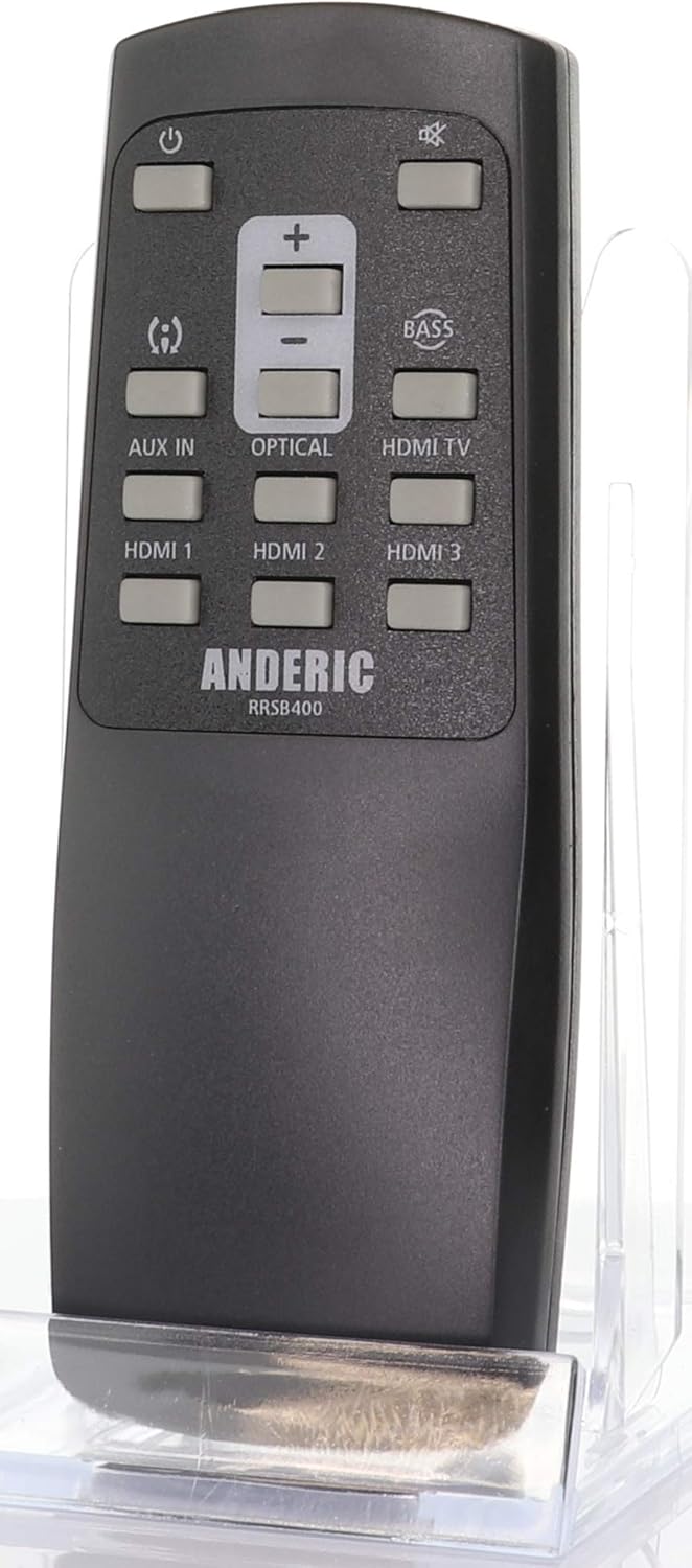 Control remoto Anderic RRSB400 para barras de sonido JBL SB400, SB200 y SB100