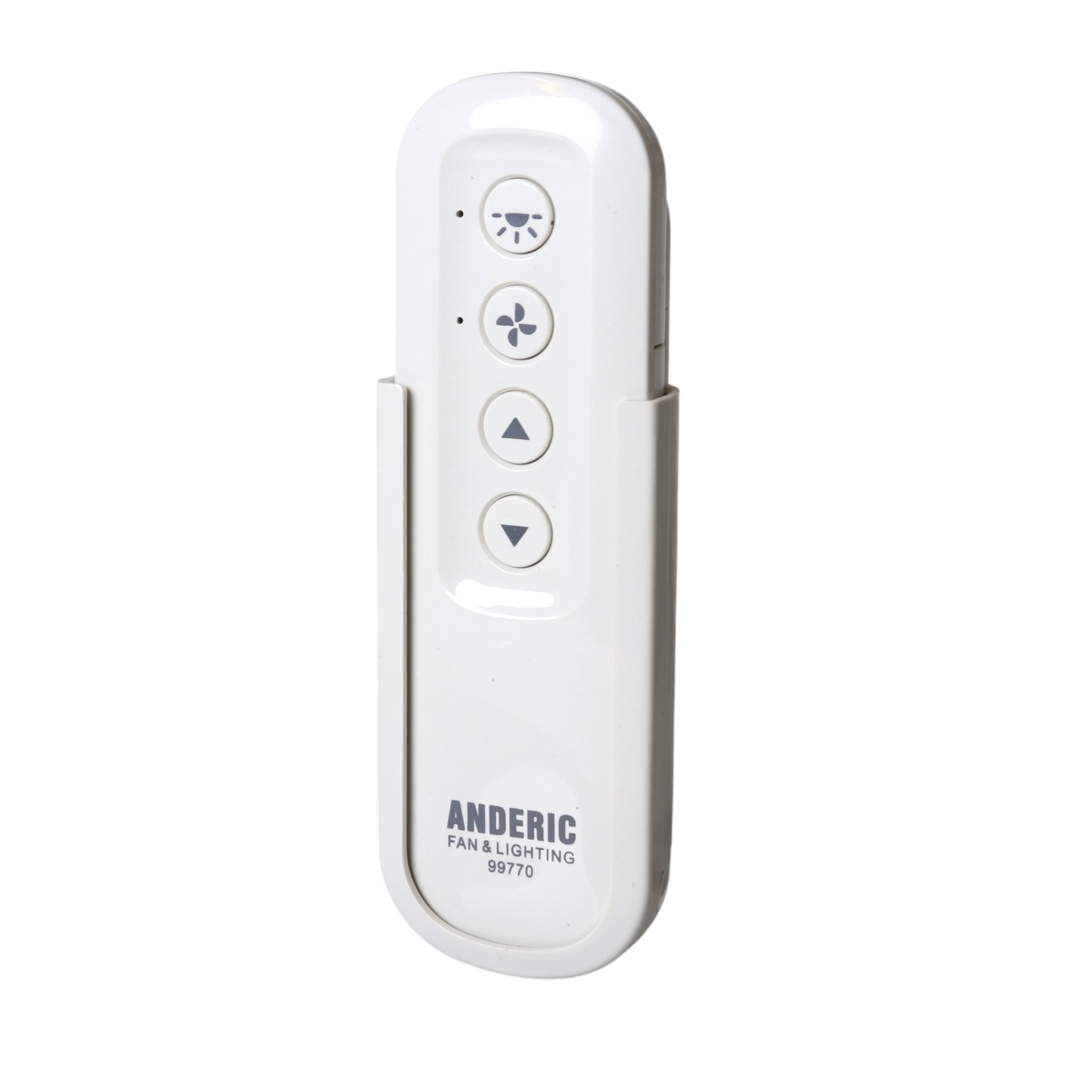 Télécommande de Ventilateur de Plafond Anderic 99770 pour Ventilateurs Hunter & Fanimation | 434 MHz | Variateur de Lumière - 99770