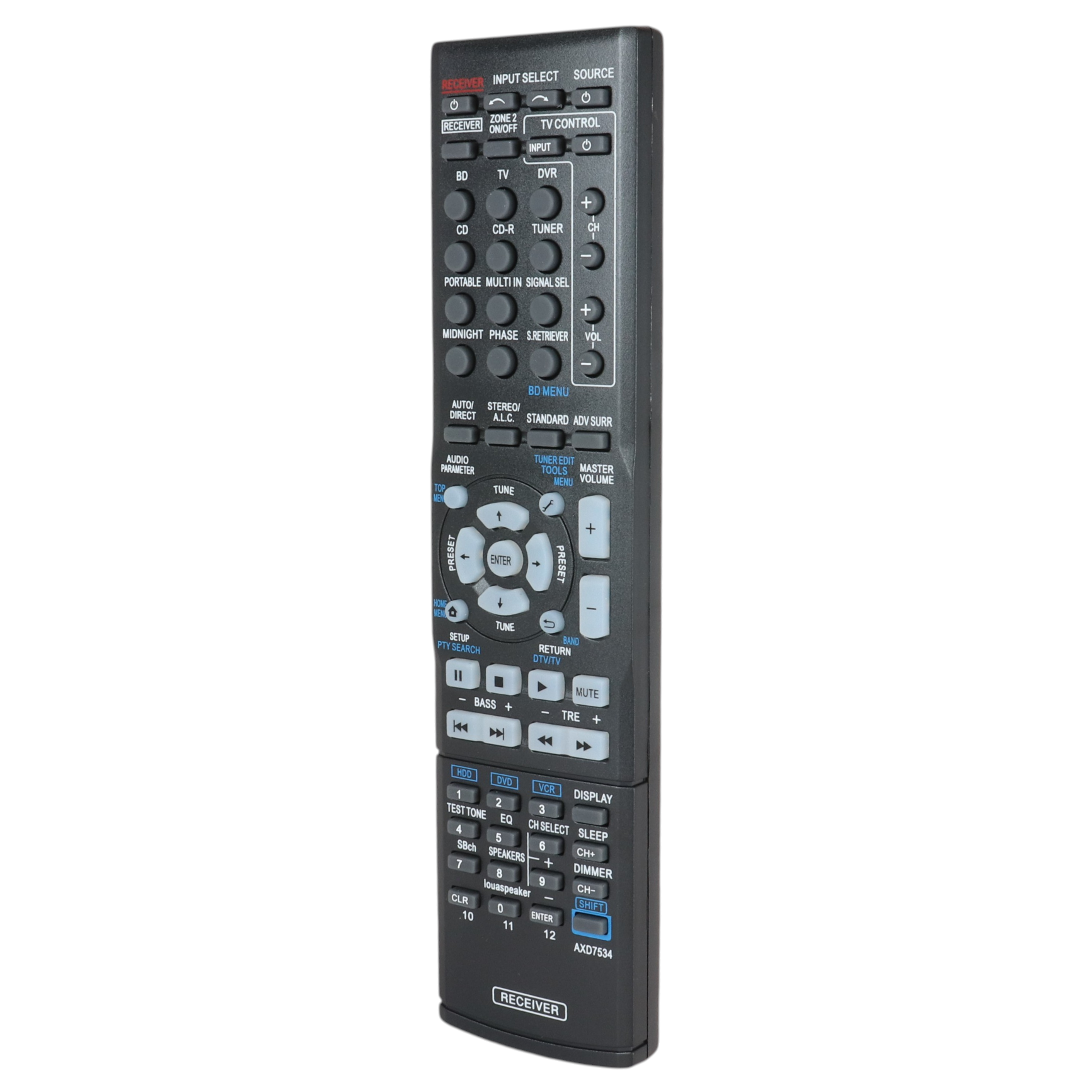 Télécommande Anderic Générique AXD7534 pour Récepteur Pioneer