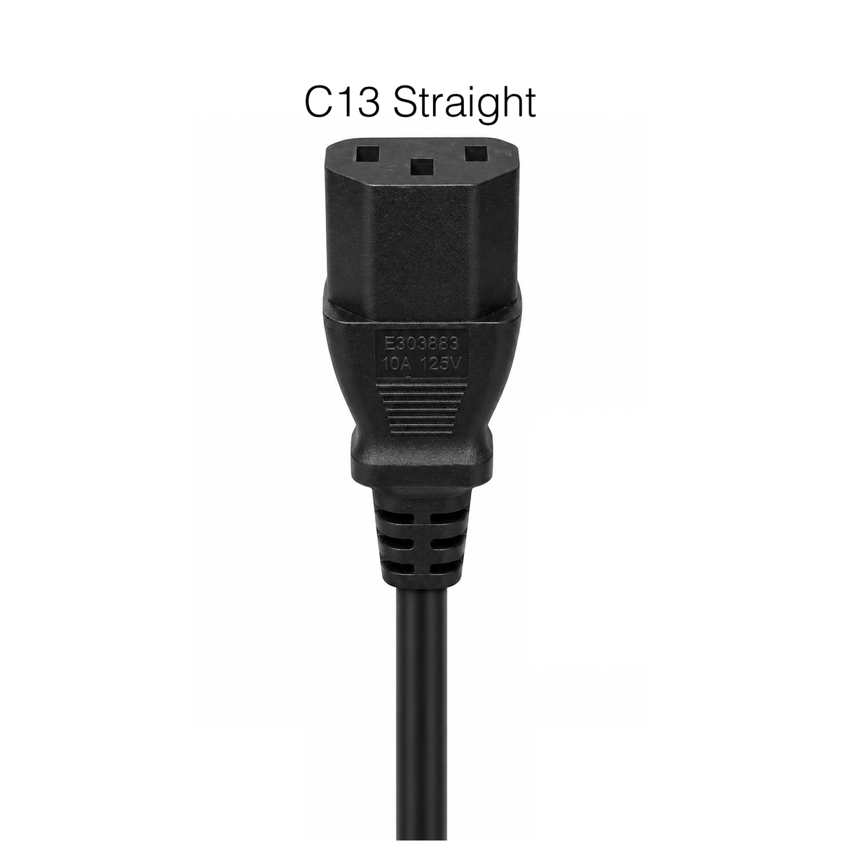Samsung SyncMaster AC Power Cord / Cable for LCD TV & Monitors | AC Power Cable | 6 Ft | 3-Prong to C13- 3903000466