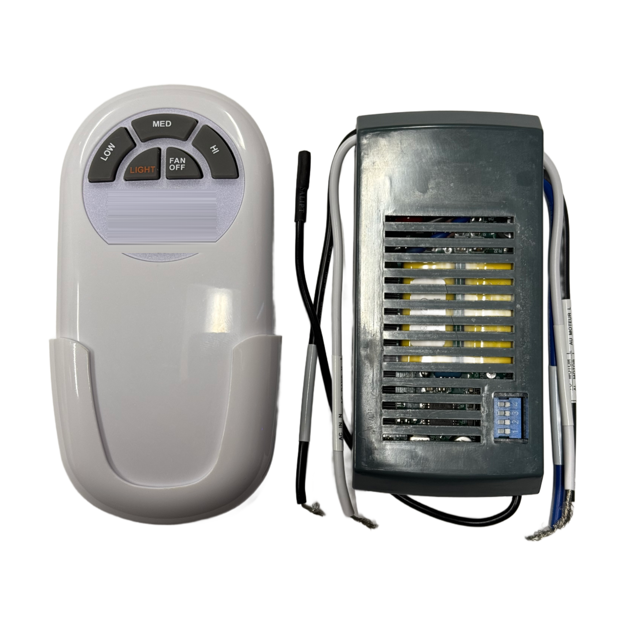 Hampton Bay Cobram 48 inch Ceiling Fan Replacement Remote Control and Receiver Kit - CobramRR