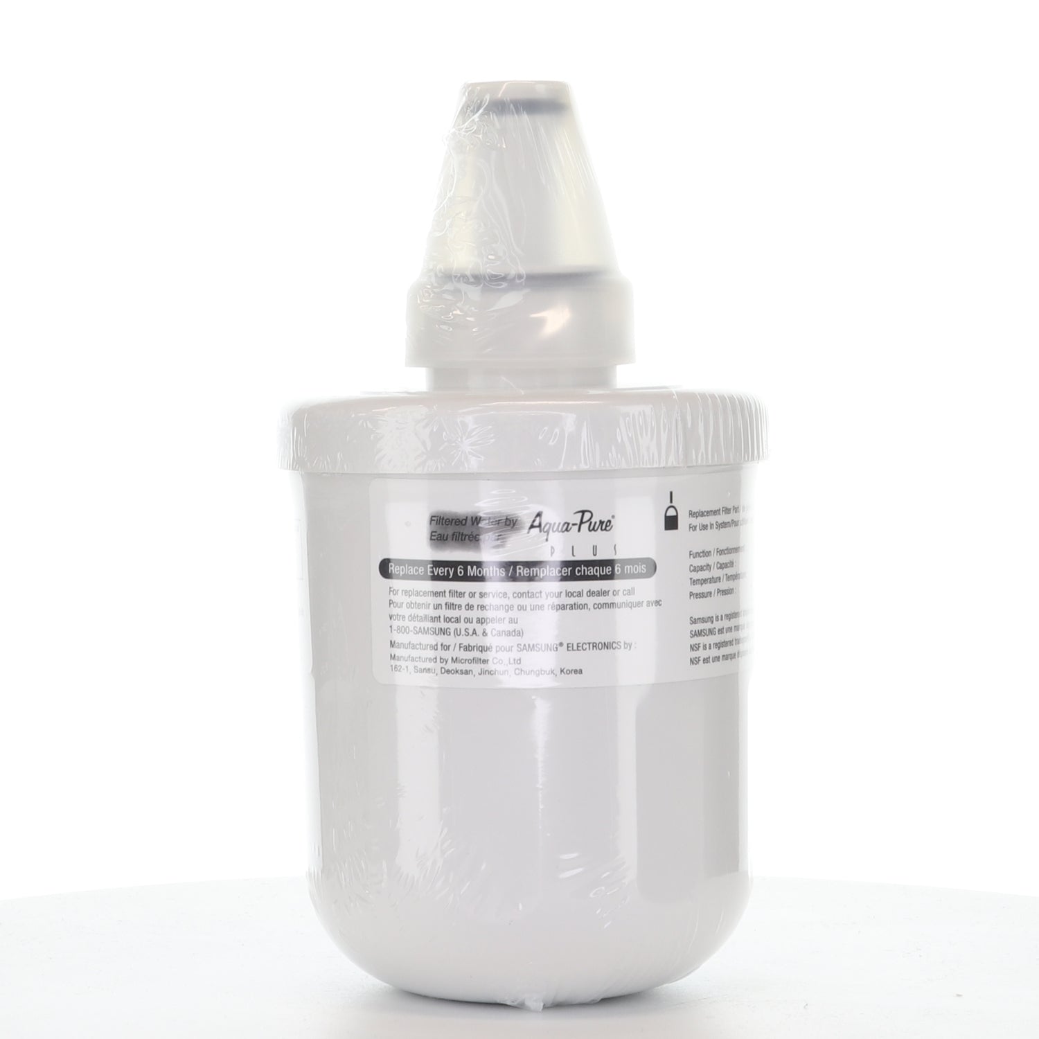 Samsung DA29-00003F HAFIN1/EXP Aqua-Pure Plus Replacement Refrigerator Water Filter - DA2900003F