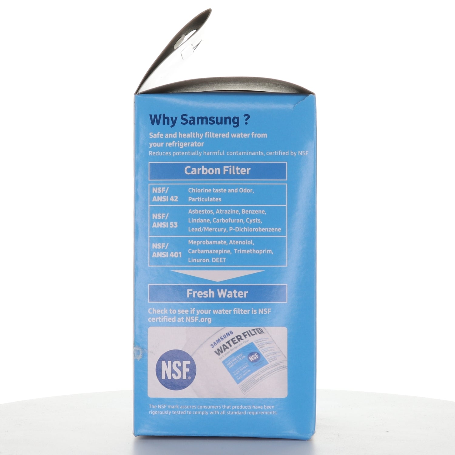 Filtro de agua de repuesto original para refrigerador Samsung HAFIN2/EXP - DA29-00003G