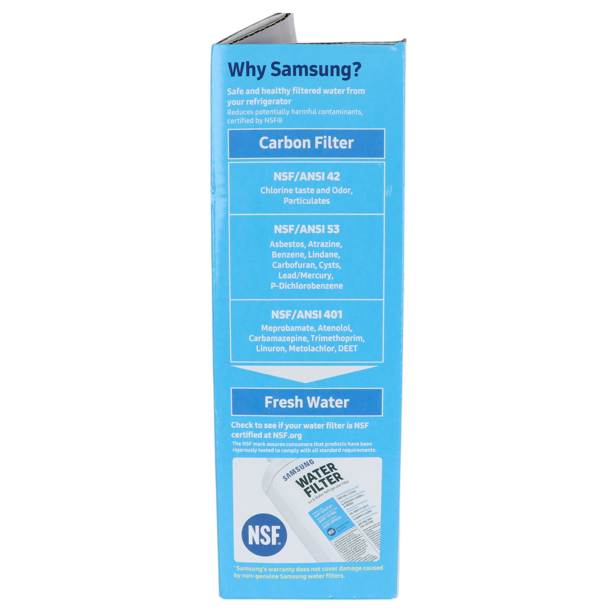 Filtro de agua para refrigerador Samsung DA97-17376B HAFQIN/EXP - DA9717376B