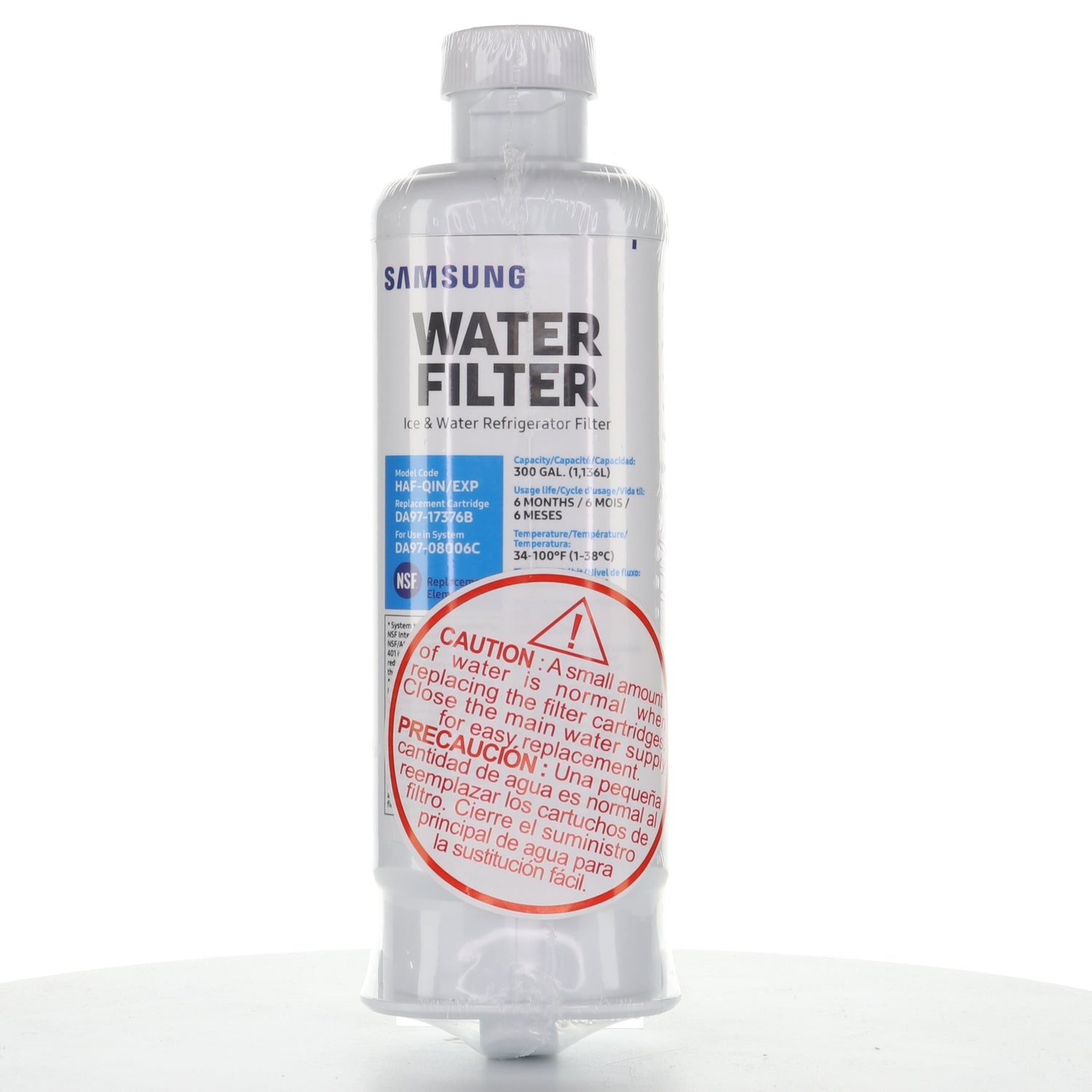 Samsung DA97-17376B HAFQIN/EXP Refrigerator Water Filter - - DA9717376B