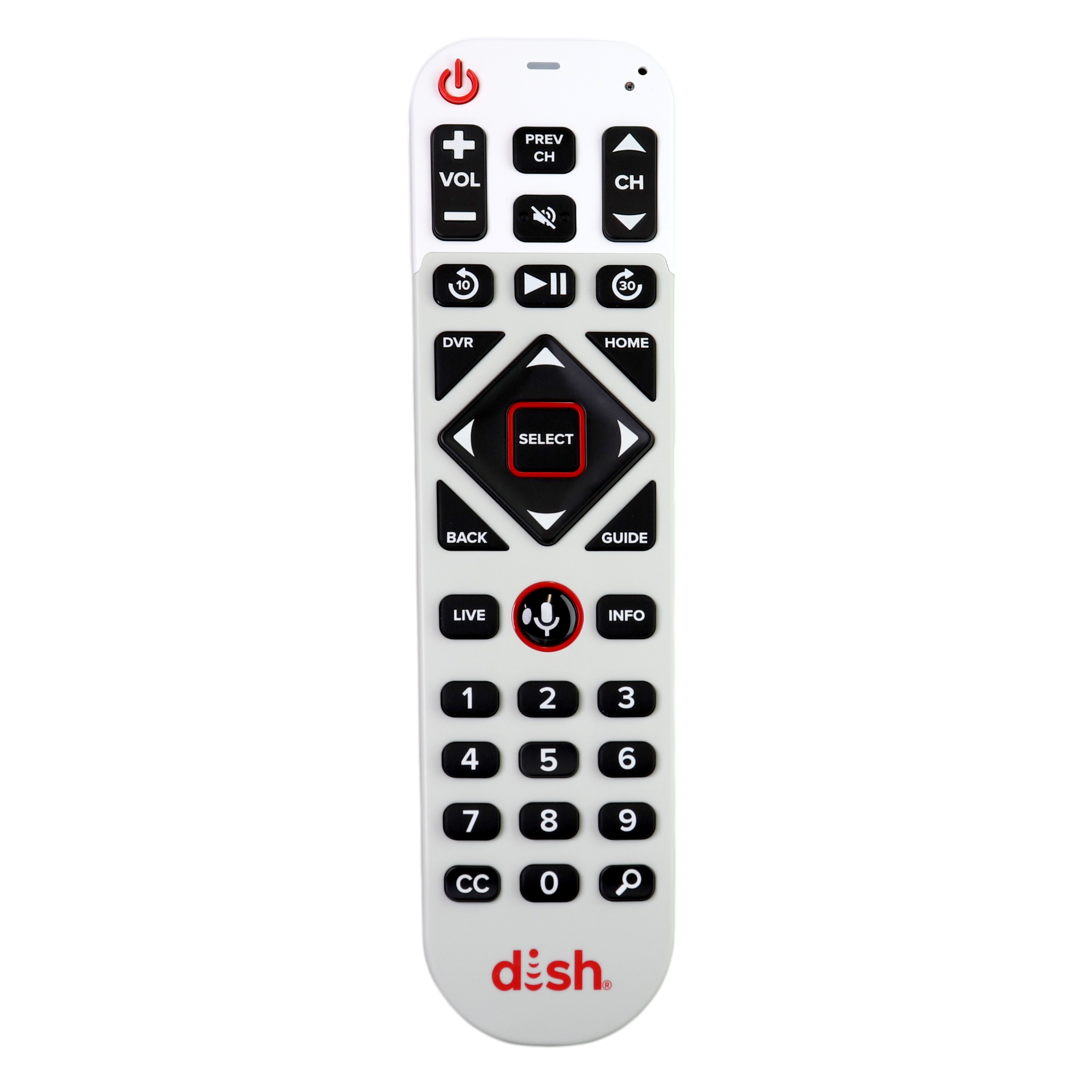Mando a distancia para decodificador satélite DISH 60.0 / RF4CE con voz - 60.0-VOICE