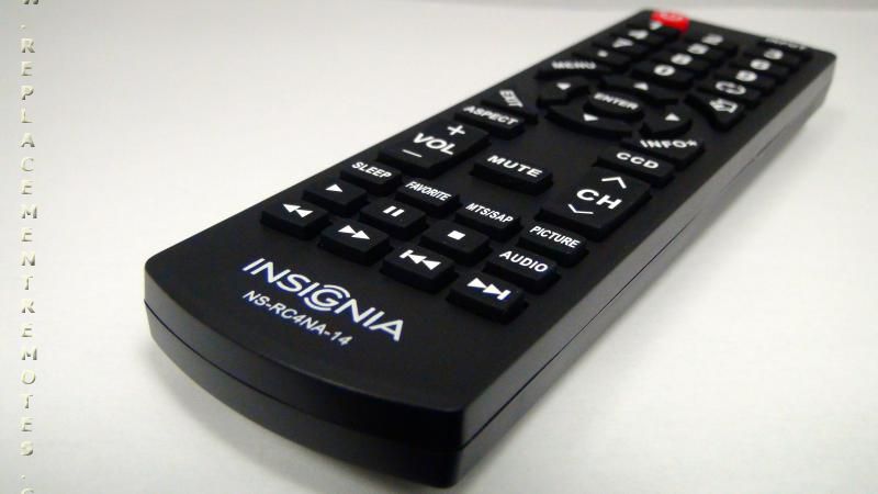 Insignia NSRC4NA14 TV Remote Control - NS-RC4NA-14