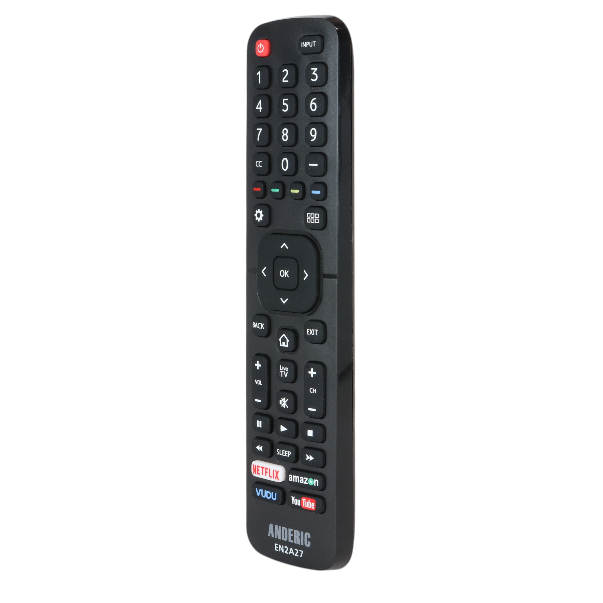 Anderic EN2A27 For Hisense and Sharp TV Remote Control
