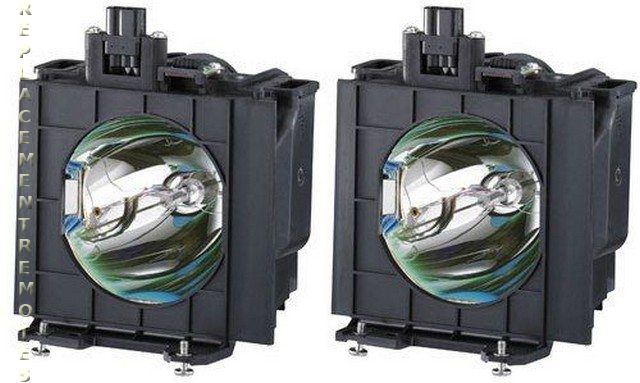 Lampe de projecteur générique ET-LAD7700W pour PANASONIC (2 pièces)