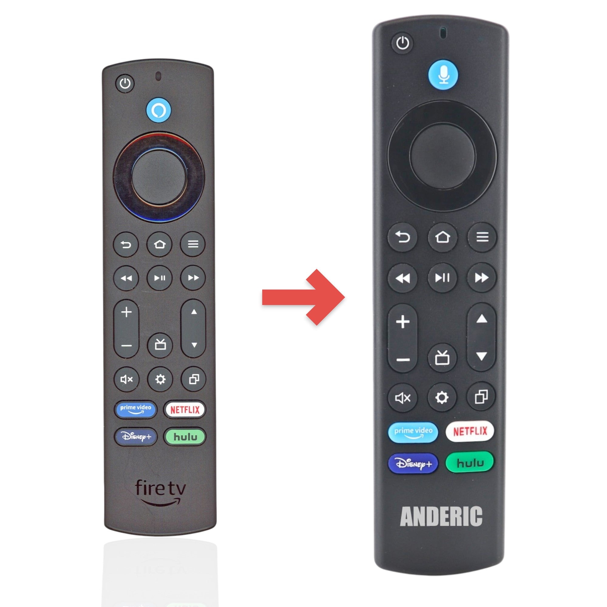 Télécommande Amazon Fire TV Alexa pour Smart TV - FireSmartTV