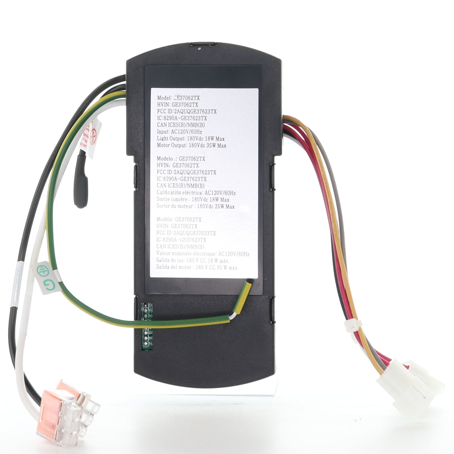 globe GE37062TX 6-Speed Ceiling Fan Receiver | Dayton - GE37062TX-REC