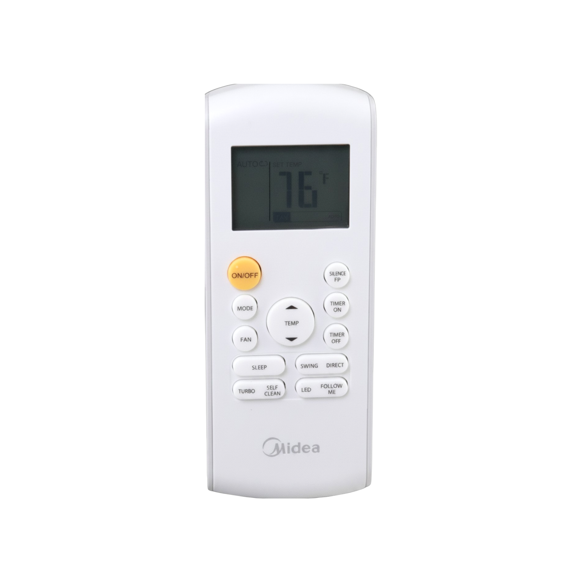 Midea RG57A6/BGEF Control Remoto de Aire Acondicionado Mini Split | Control de Temperatura LCD | - 17317000A06740