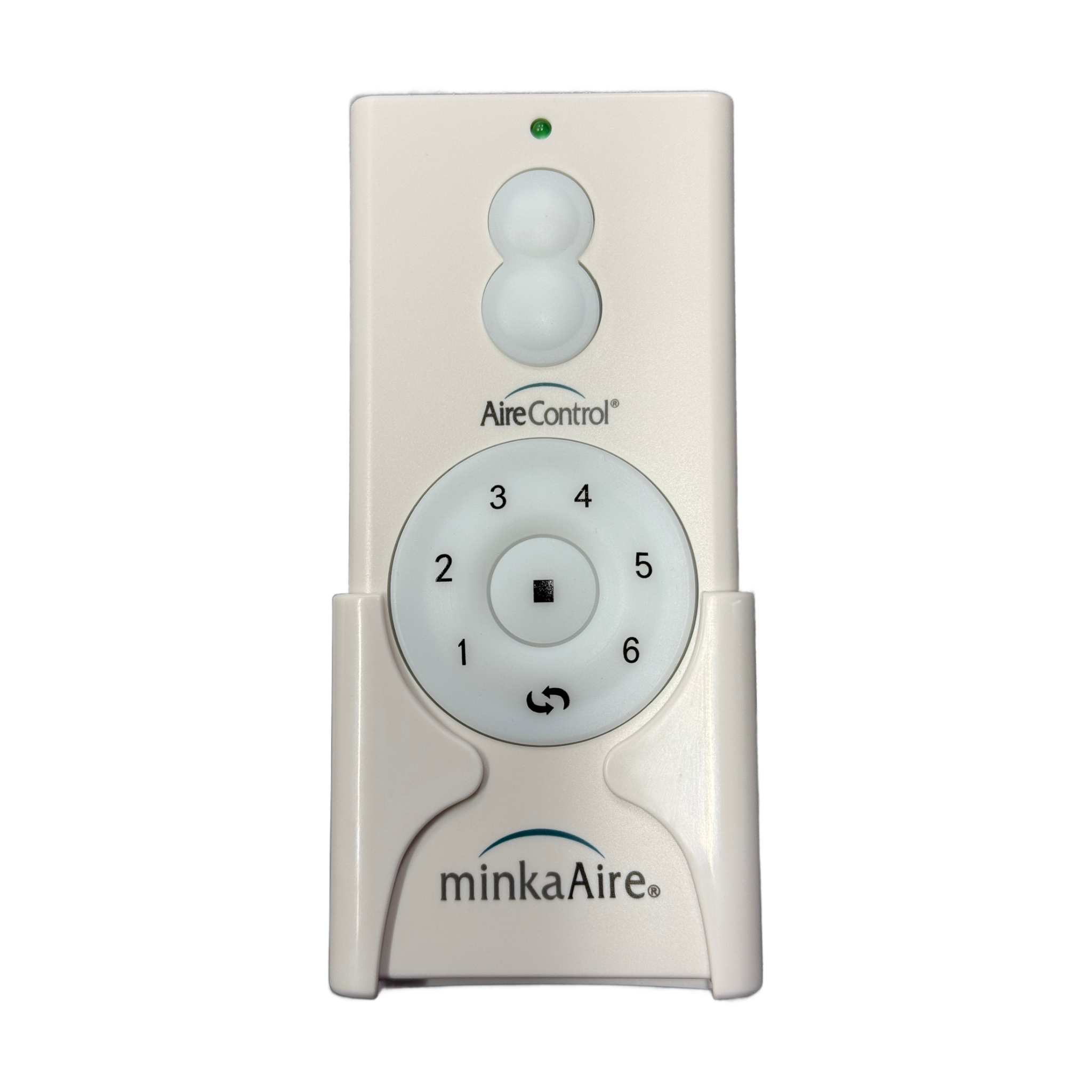 Minka-Aire AireControl 6-Speed 32 Bit Dimmer Handheld Ceiling Fan Remote Control - White - RC400, CR400T, 2AHC3CR400T