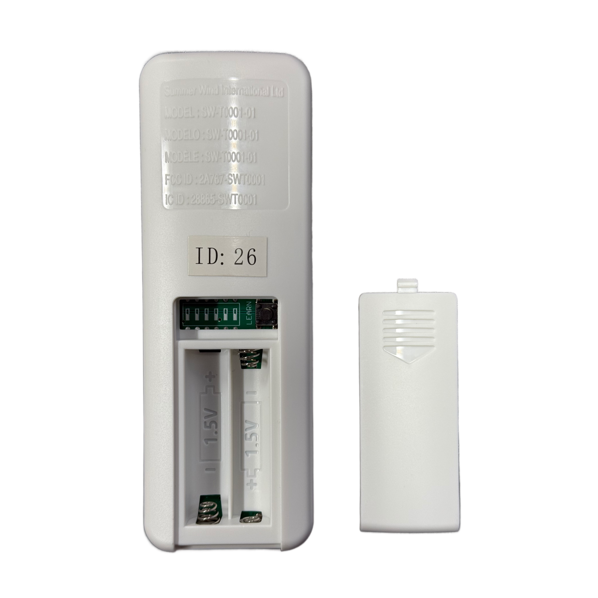 Hampton Bay Chelia 56 in. Indoor Ceiling Fan Remote Control - SW22008GD, SW-T0001-01, 2A767-SWT0001