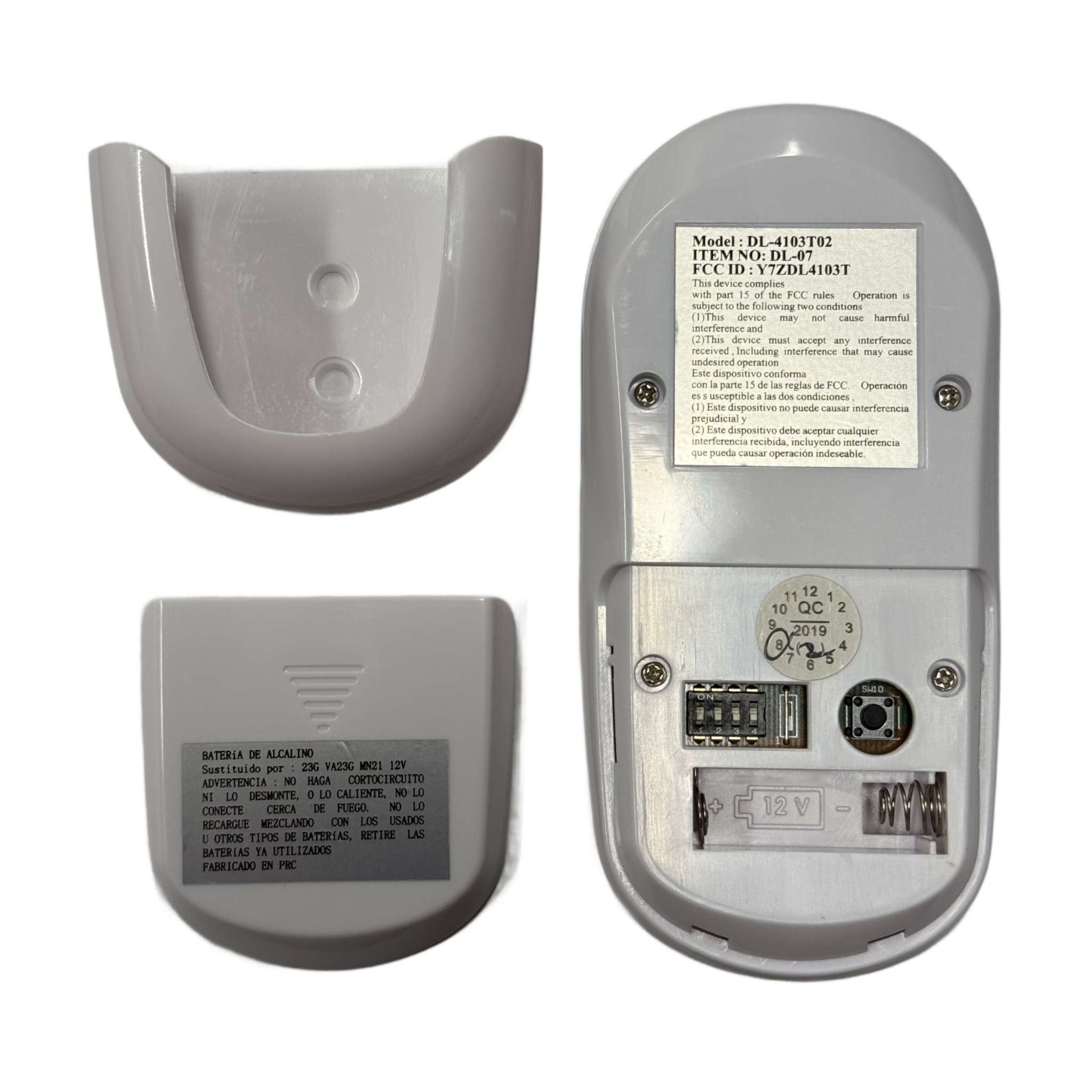 Hampton Bay Cobram 48 inch Ceiling Fan Replacement Remote Control and Receiver Kit - CobramRR