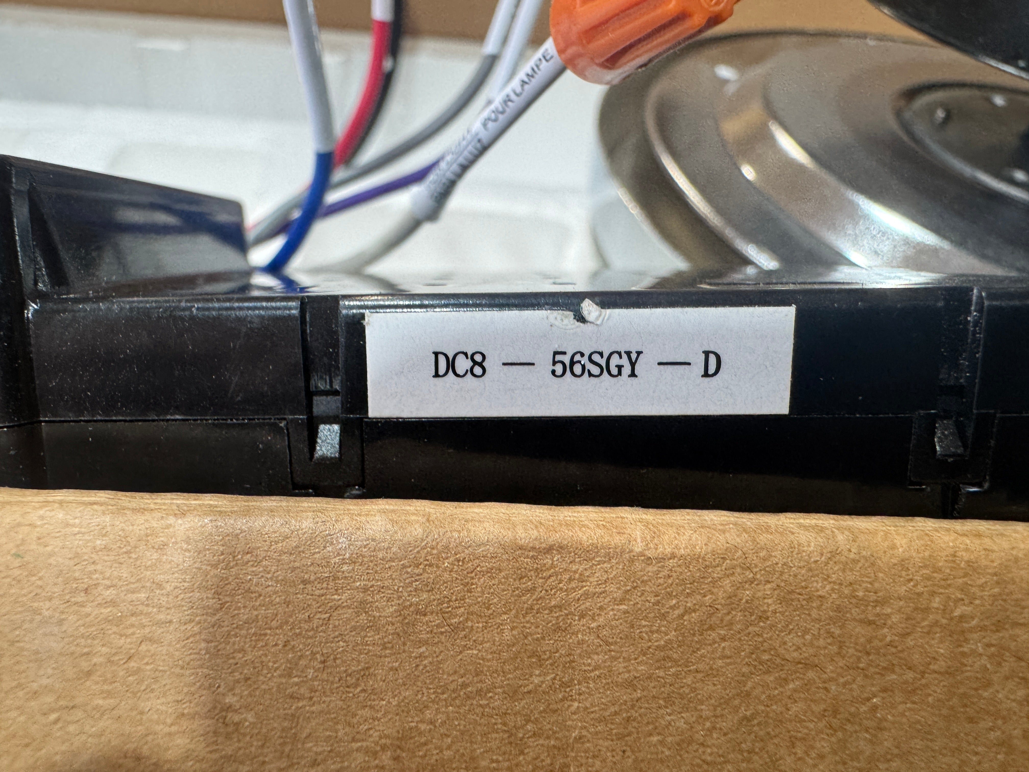 Monte Carlo DC8-56SGV-L-D / DC8-56SGY-D 6 Speed For DC Ceiling Fan Receiver