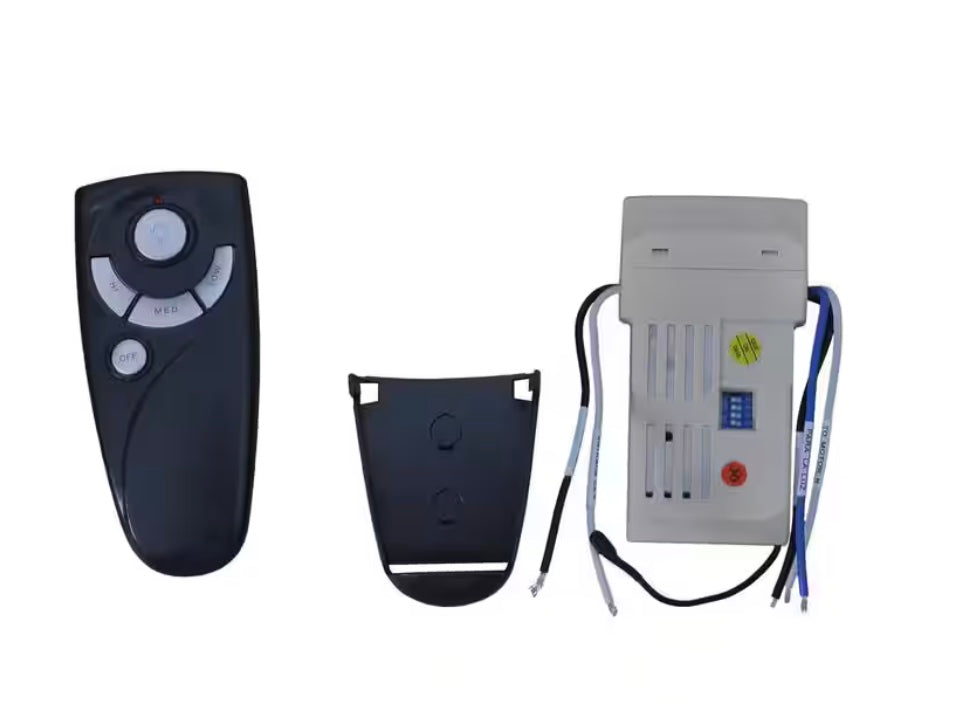 Home Decorators Collection Royal Breeze 60 in. Tarnished Bronze Hand Held Remote w/Receiver Kit