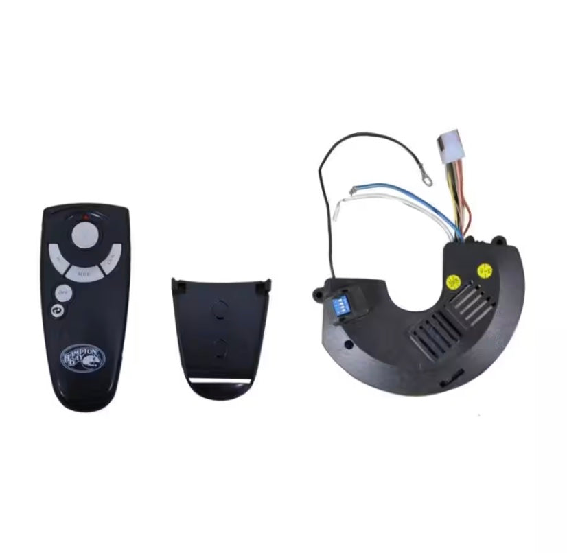 Hampton Bay Brookedale 60 Inch Ceiling Fan Remote Control and Receiver Kit - Air Cool - 247008054