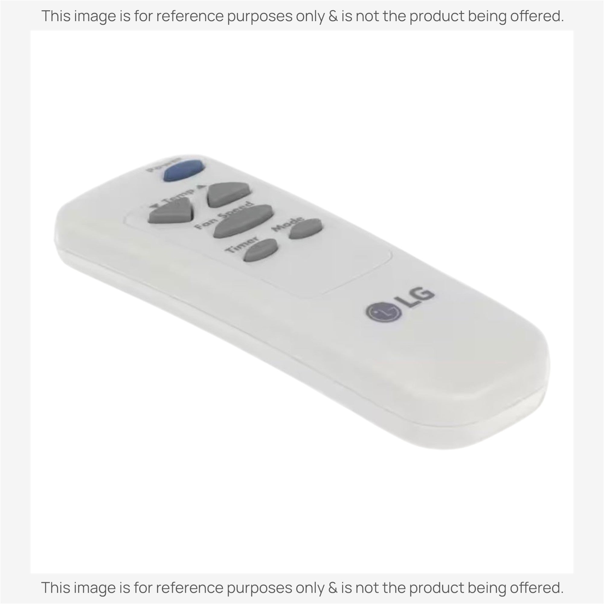 Control remoto del aire acondicionado LG AKB73016017