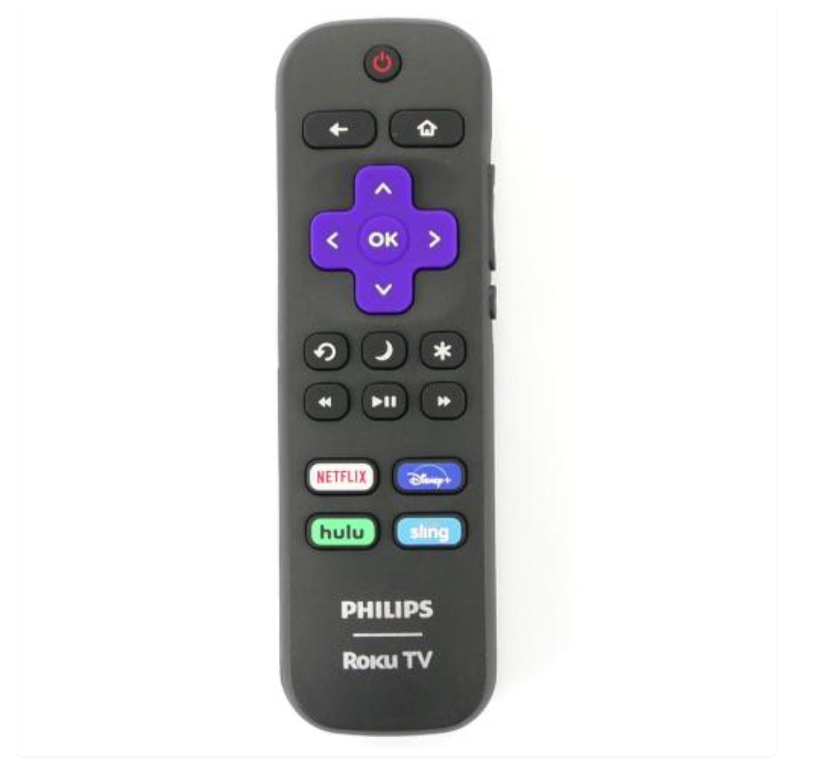 Philips 06518W21PH06XS Roku TV Remote Control - 06518W21PH06XS
