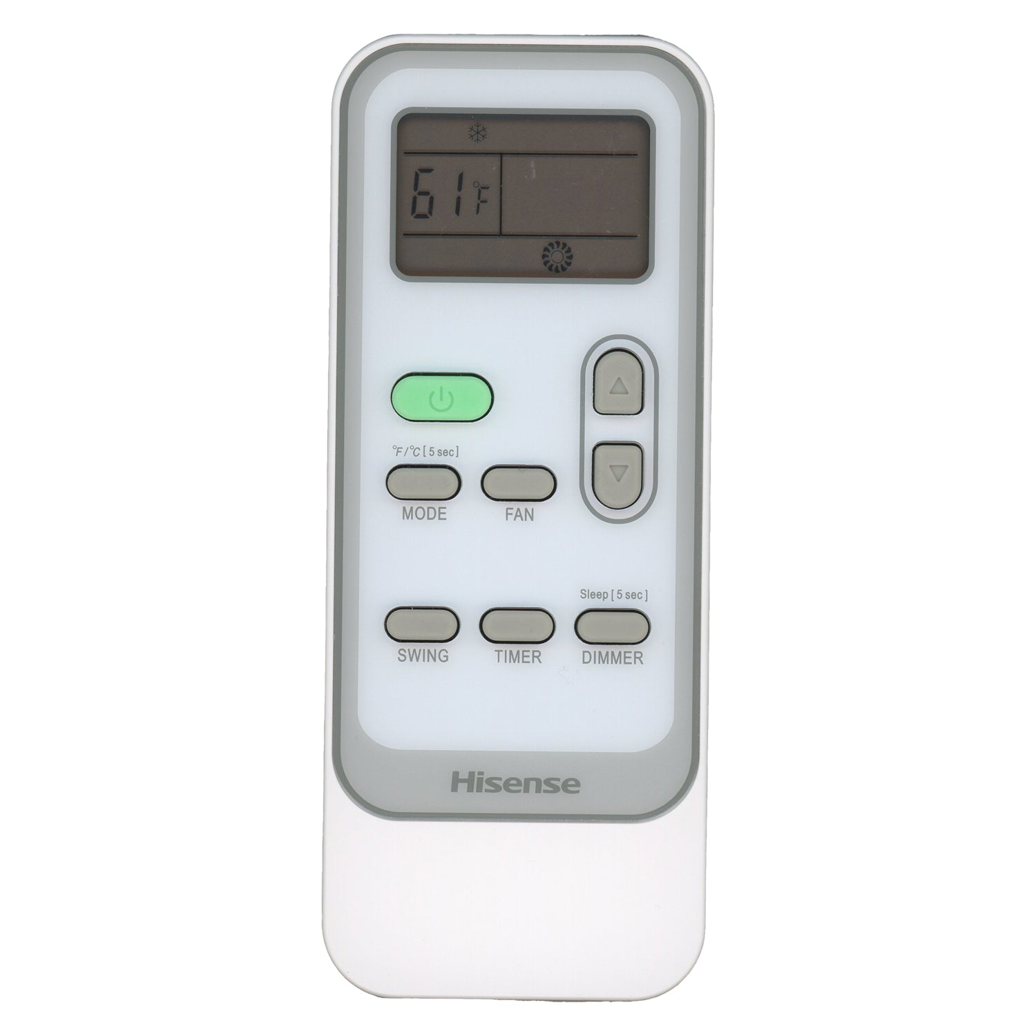 Control remoto para aire acondicionado portátil Hisense K1994454 / DG11J1-99 (HSN)