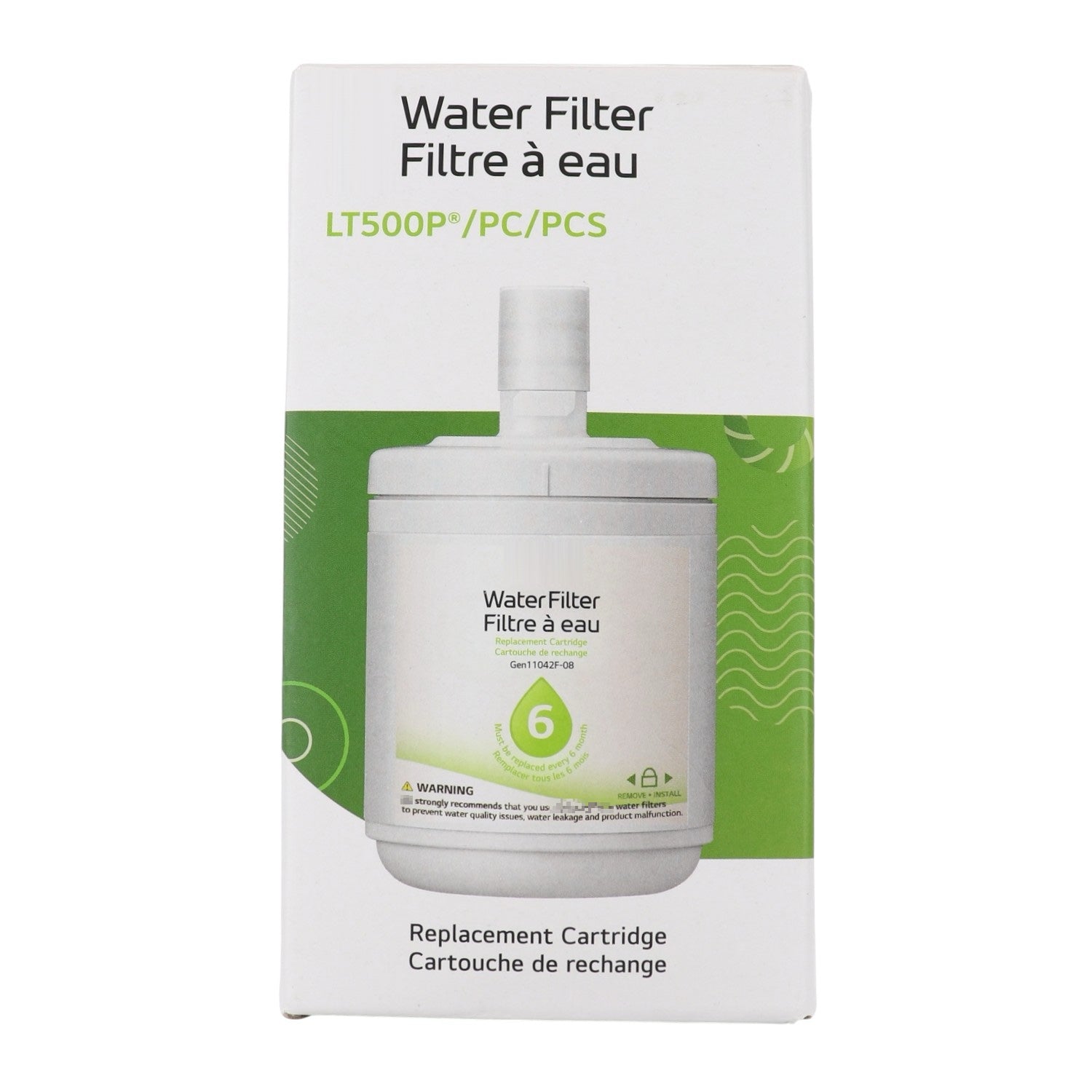 Filtre à eau pour réfrigérateur LG ADQ72910911