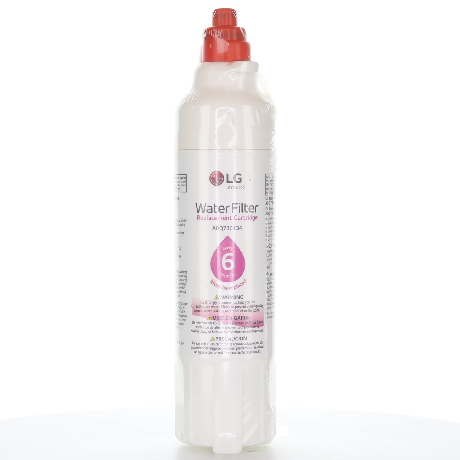 Filtre à eau d'origine pour réfrigérateur LG LT800P - ADQ73613408