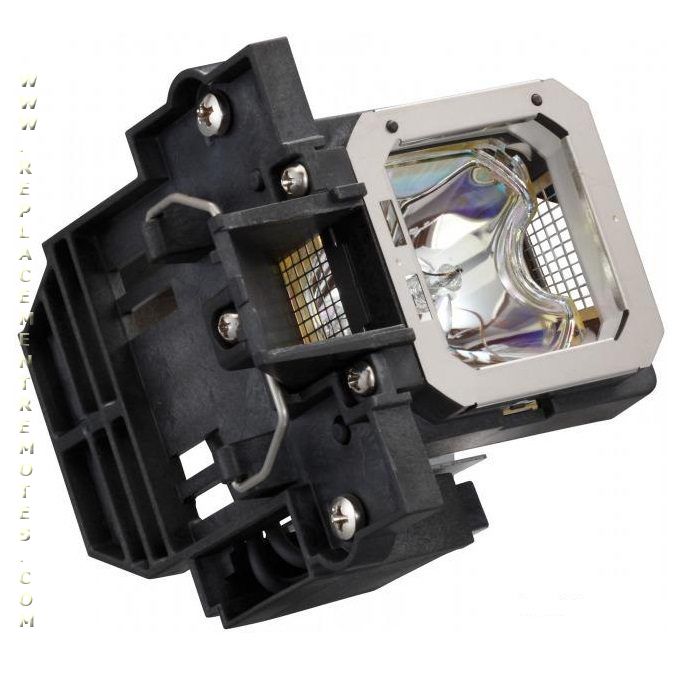 The Generic PKL2312UP Projector Lamp Assembly includes a metallic housing with a Genuine Ushio Bulb and easy-install screws, making it an ideal JVC projector lamp replacement.