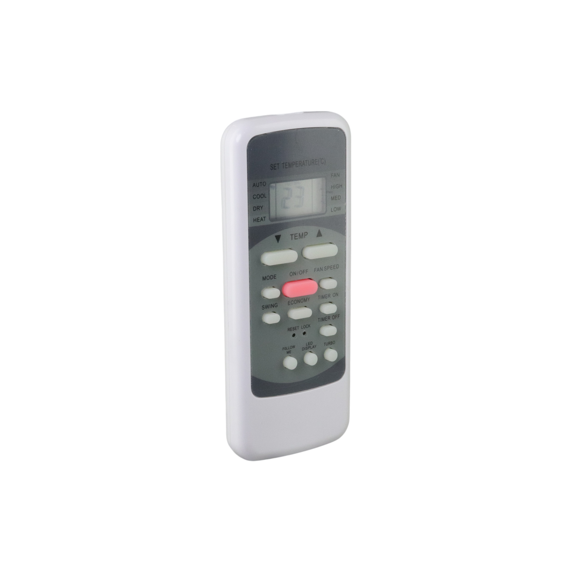 Midea R51I5/BGE Control remoto de aire acondicionado mini split | Pantalla LCD - 17317000A02500
