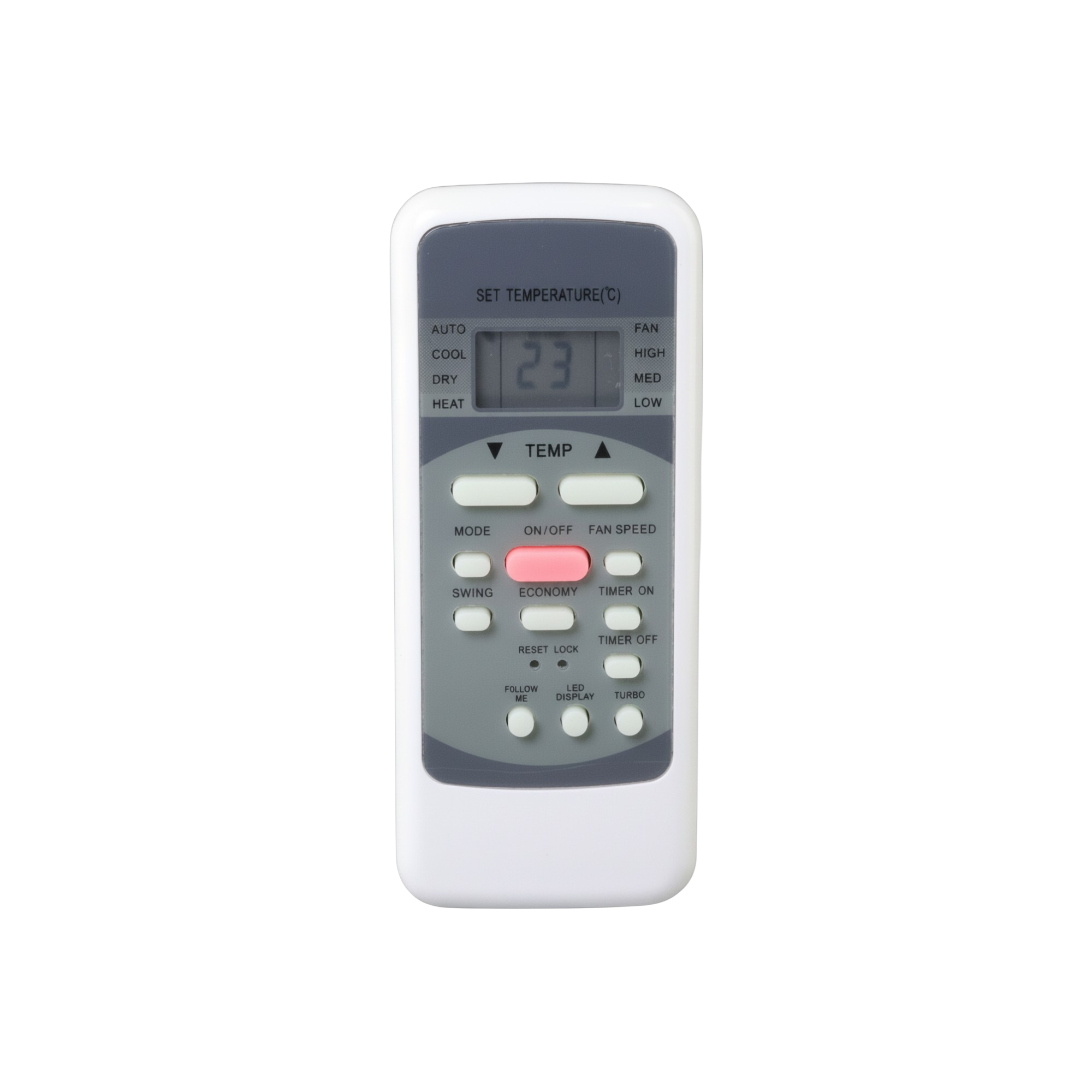 Télécommande pour climatiseur Midea RG51F/EU1 Premium Mini Split - 17317000001294
