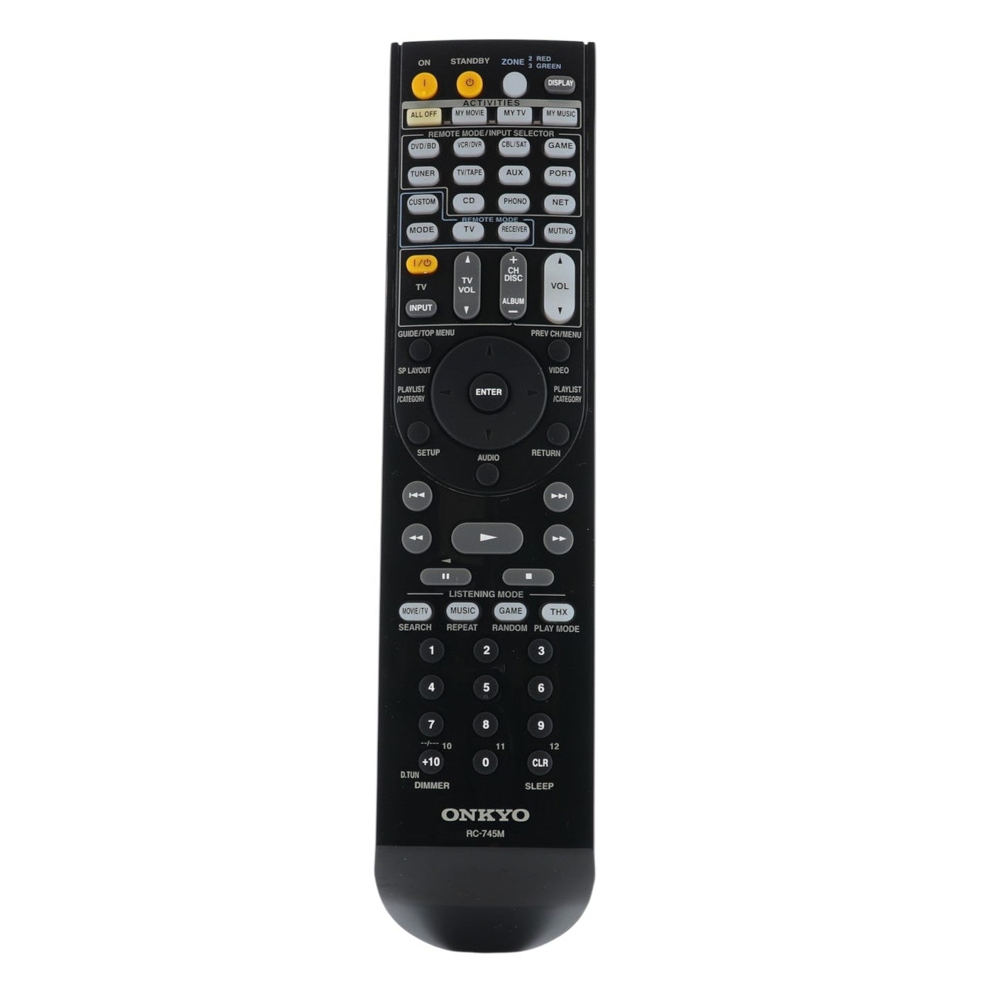 Onkyo RC-745M A/V Receiver Remote Control - 24140745