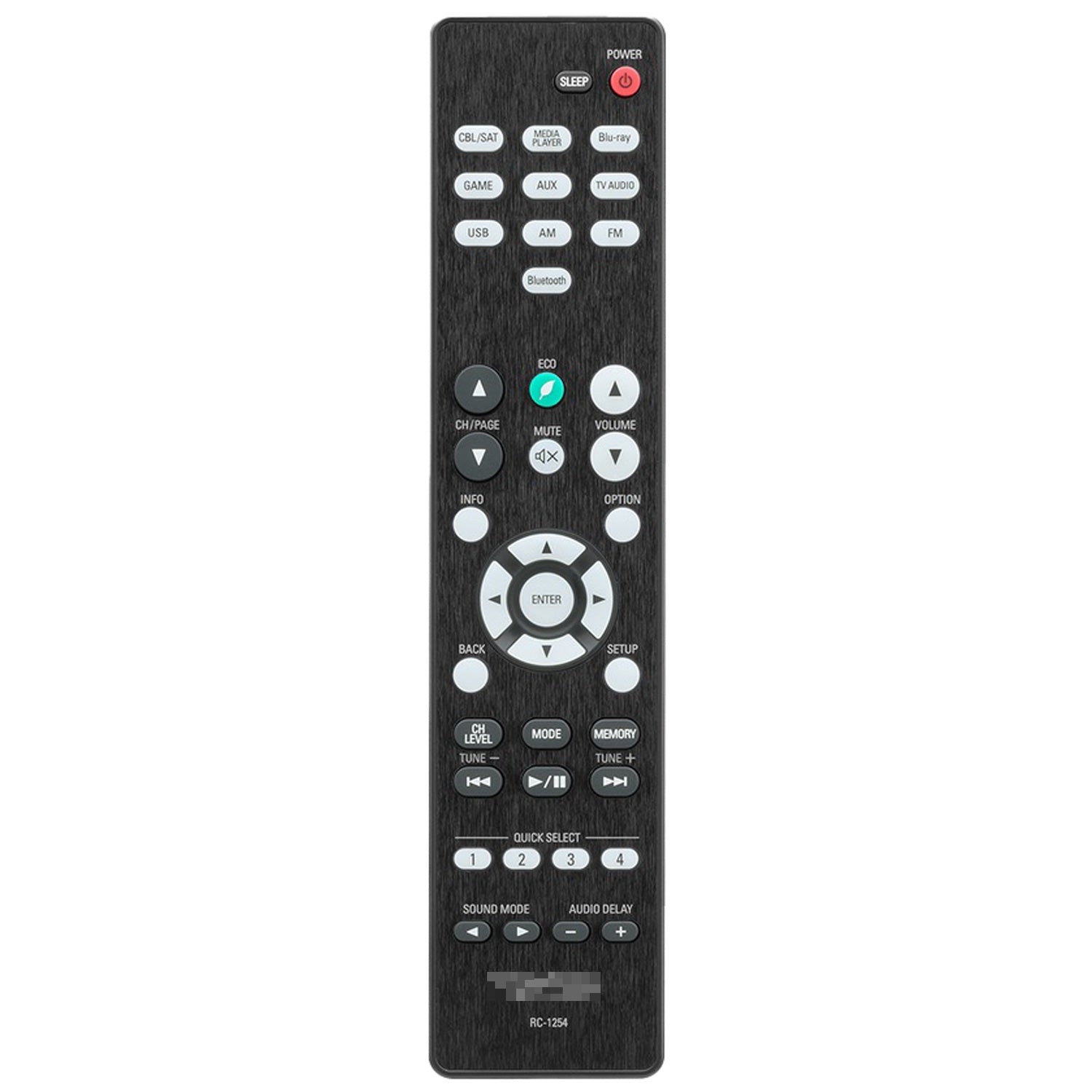 Denon RC-1254 A/V Receiver Remote Control for AVR-S570BT - 943307102450S